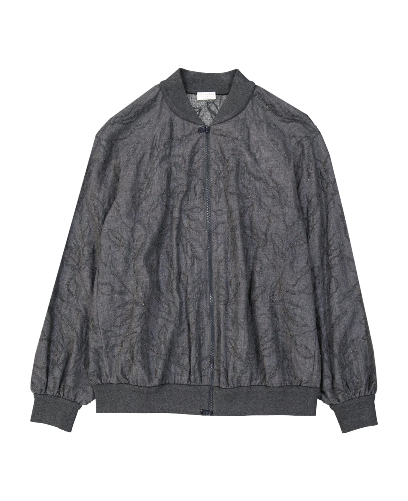 Brunello Cucinelli Wool Jacket - Gray ジャケット