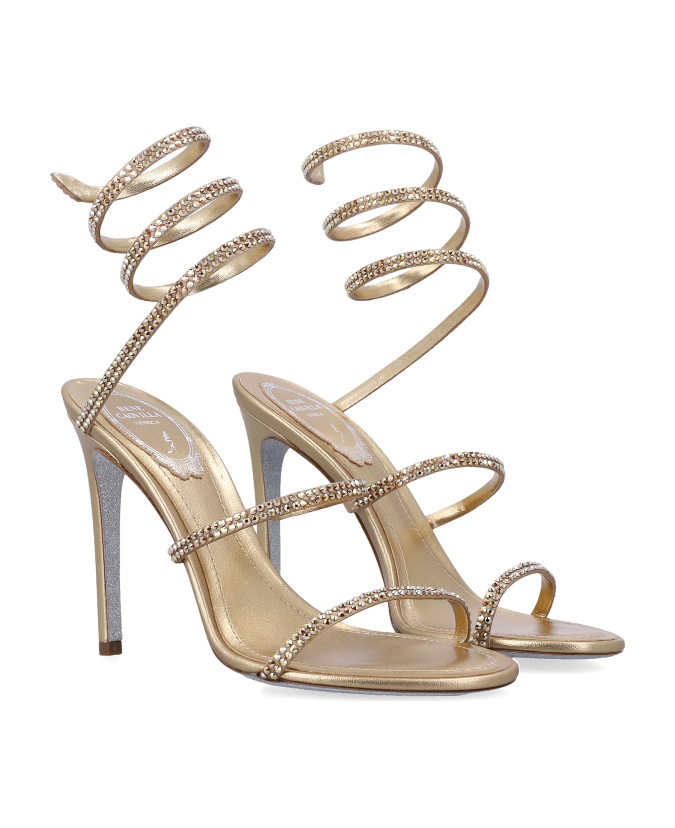 René Caovilla Cleo 105 - GOLD