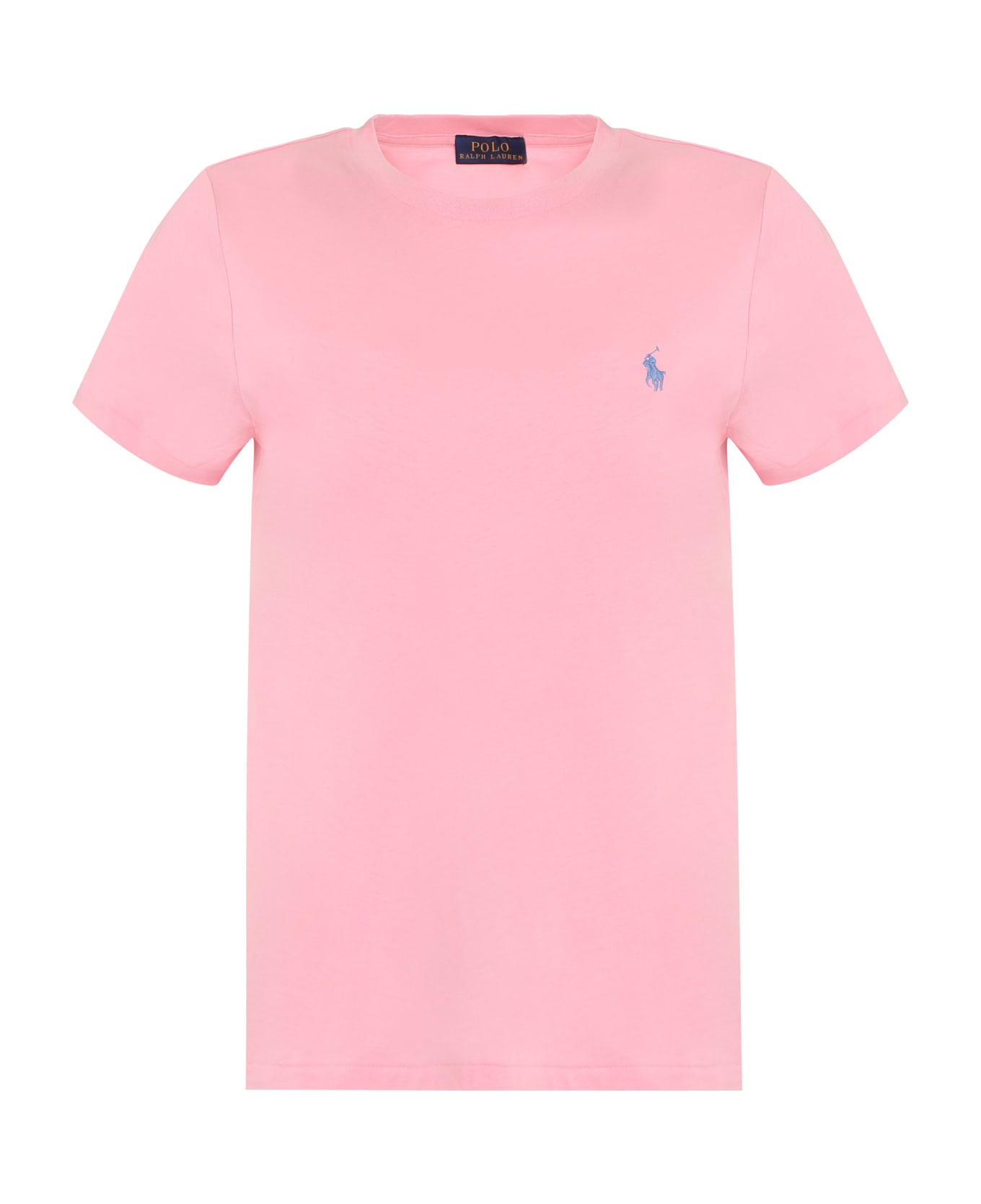 Ralph Lauren Logo Cotton T-shirt - Course Pink