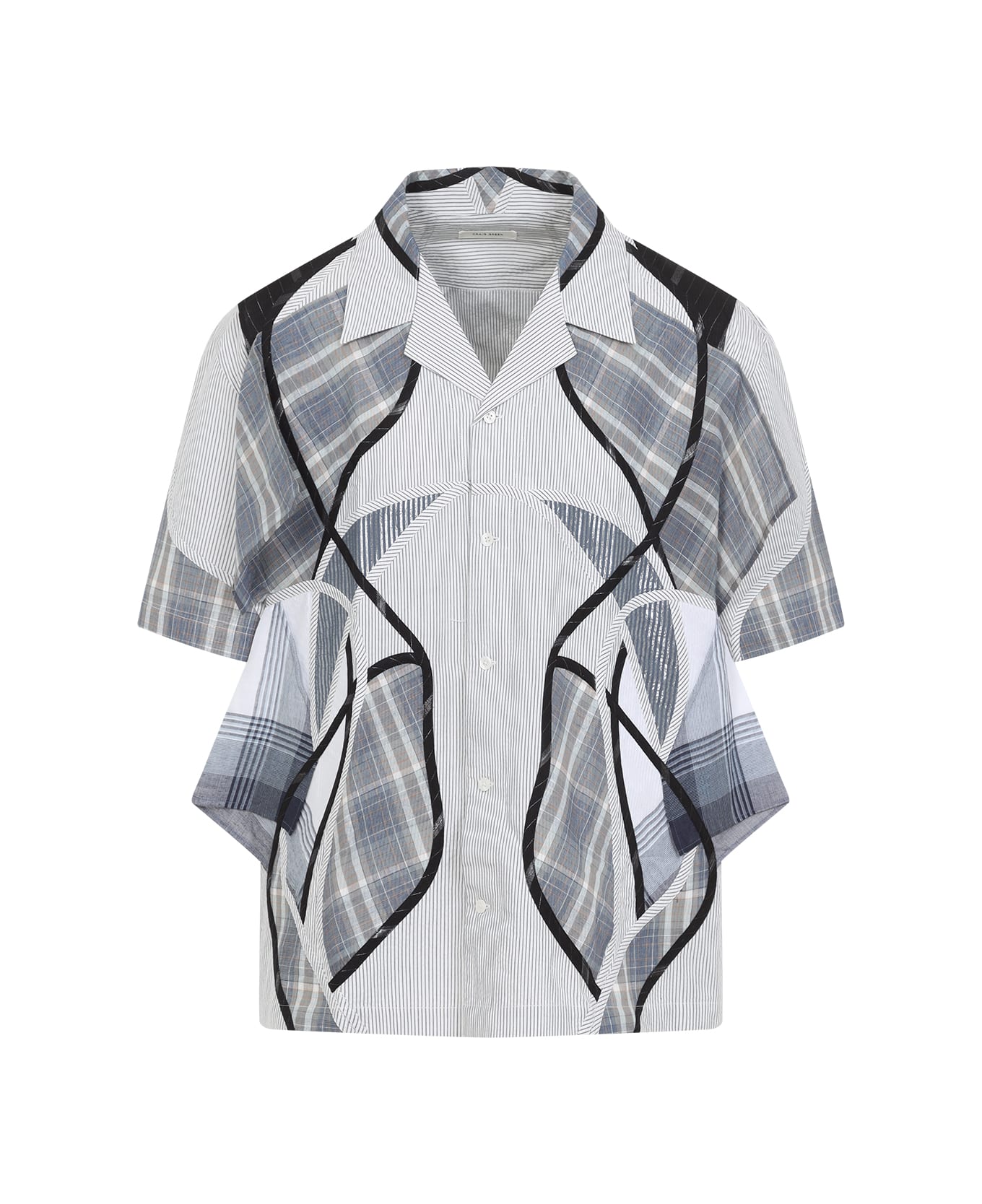 Craig Green Patchwork Shirt - Blue Mix