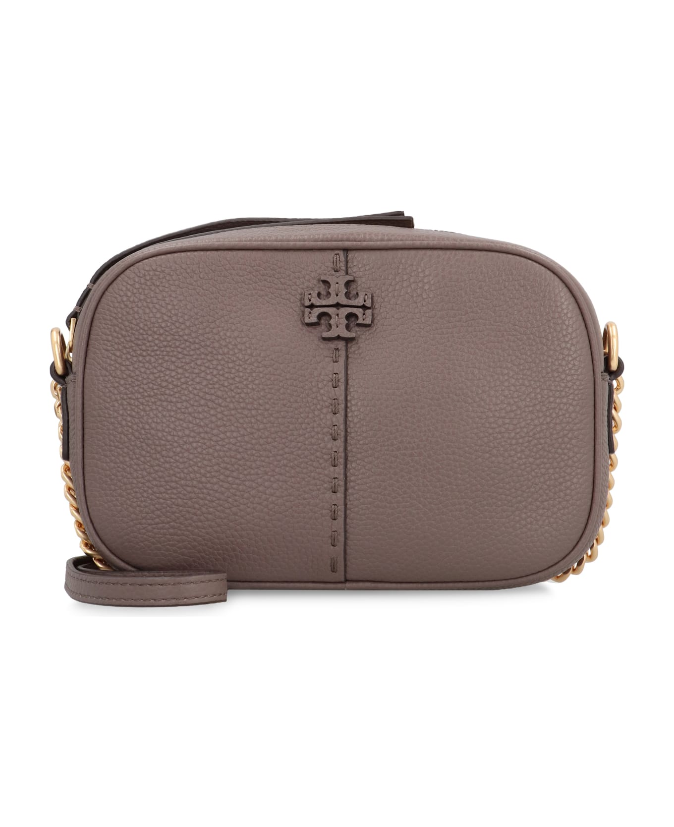 Tory Burch Mcgraw Leather Camera Bag - turtledove