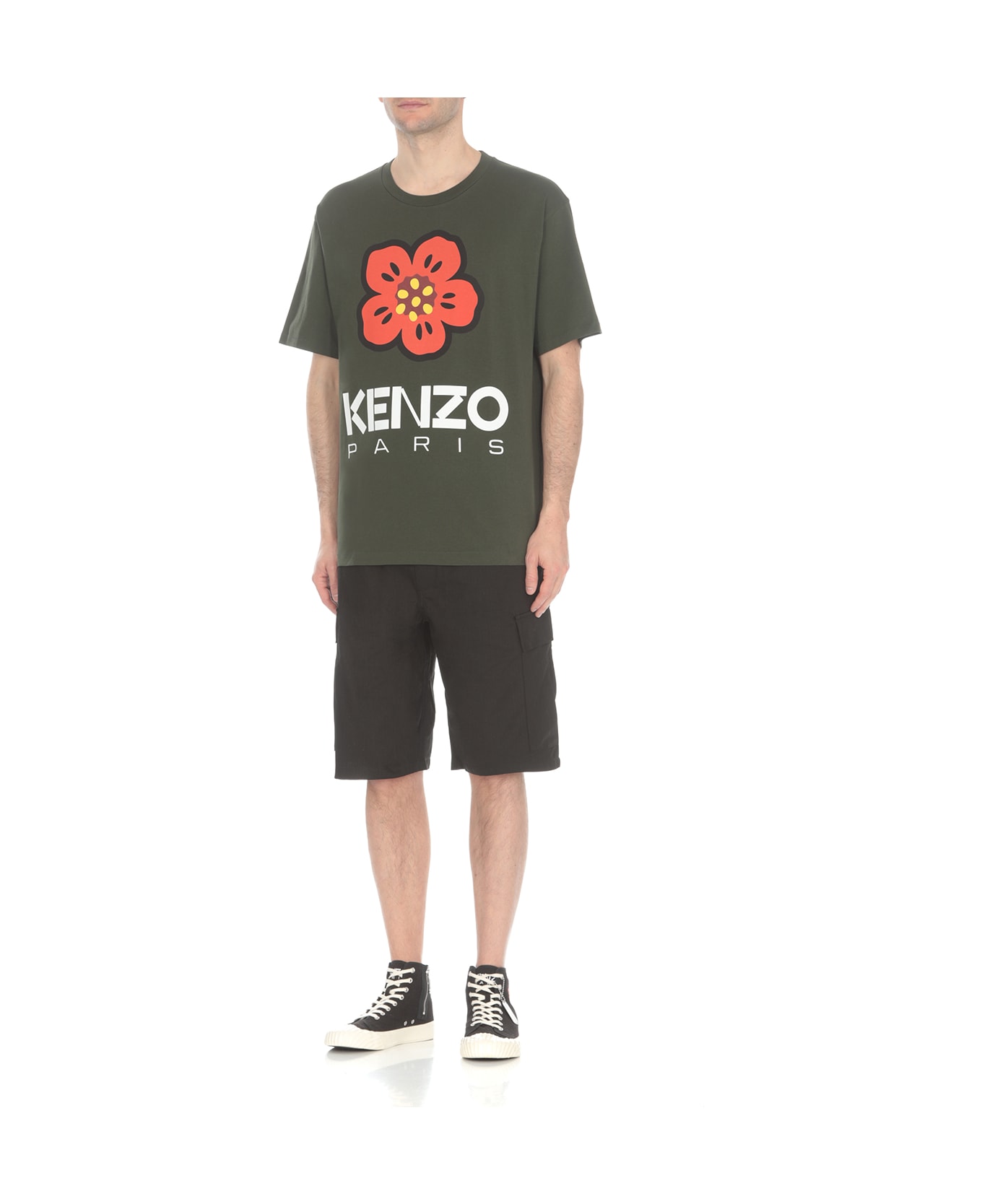 Kenzo Boke Flower T-shirt - Green シャツ