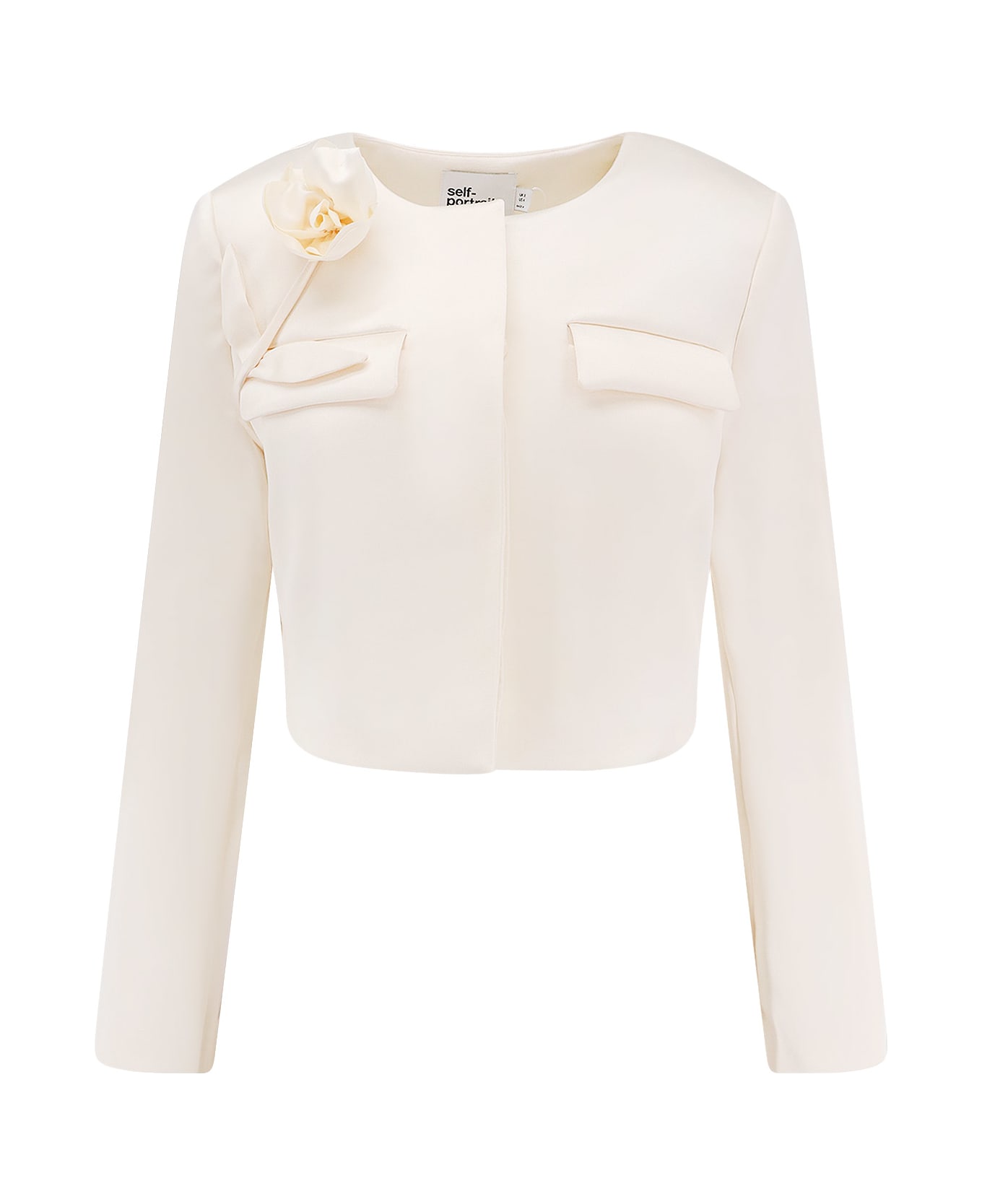 self-portrait Blazer - Beige
