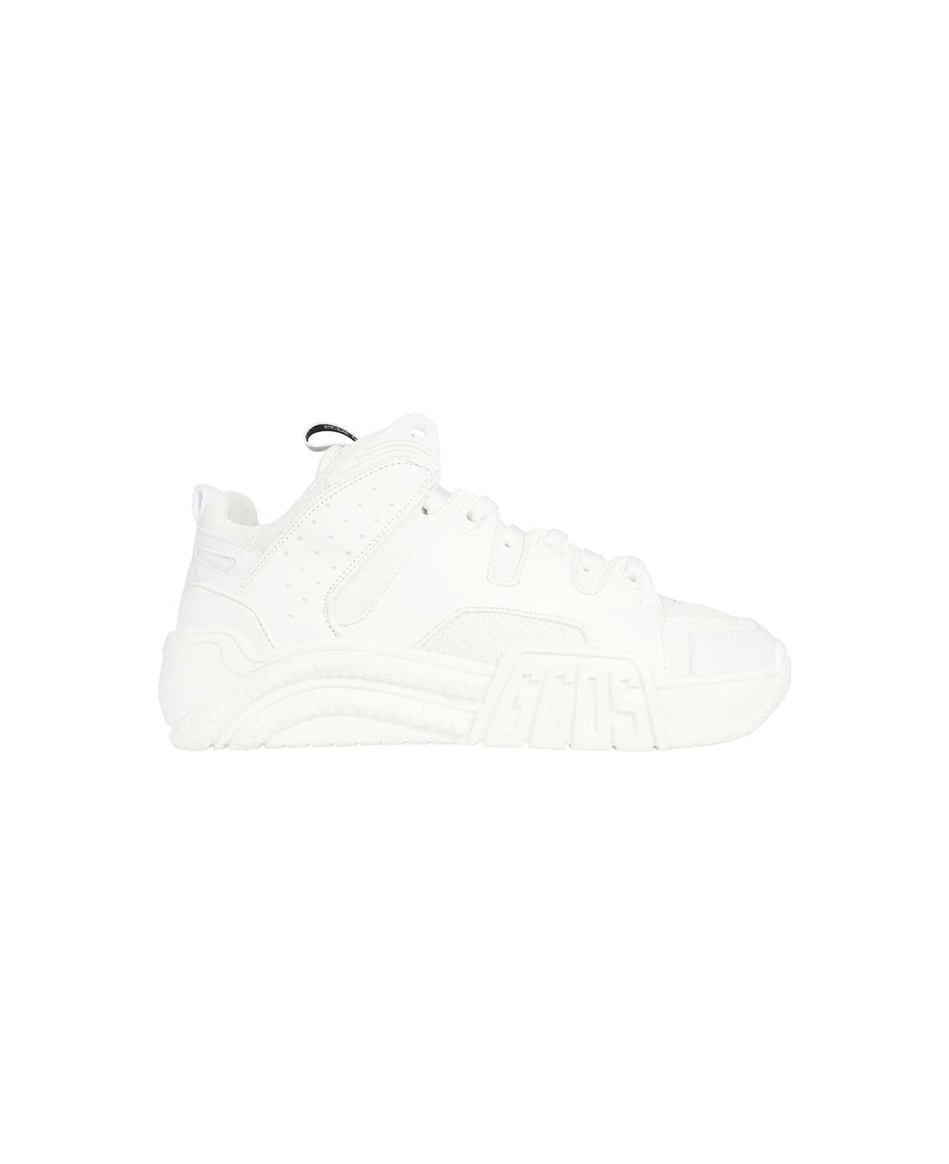 GCDS Mid-top Sneakers - White