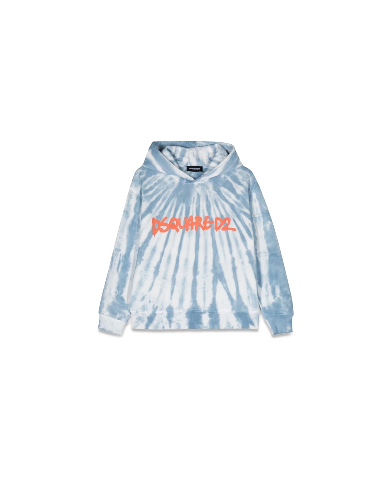 Dsquared2 Slouch Fit Logo Hoodie - MULTICOLOUR