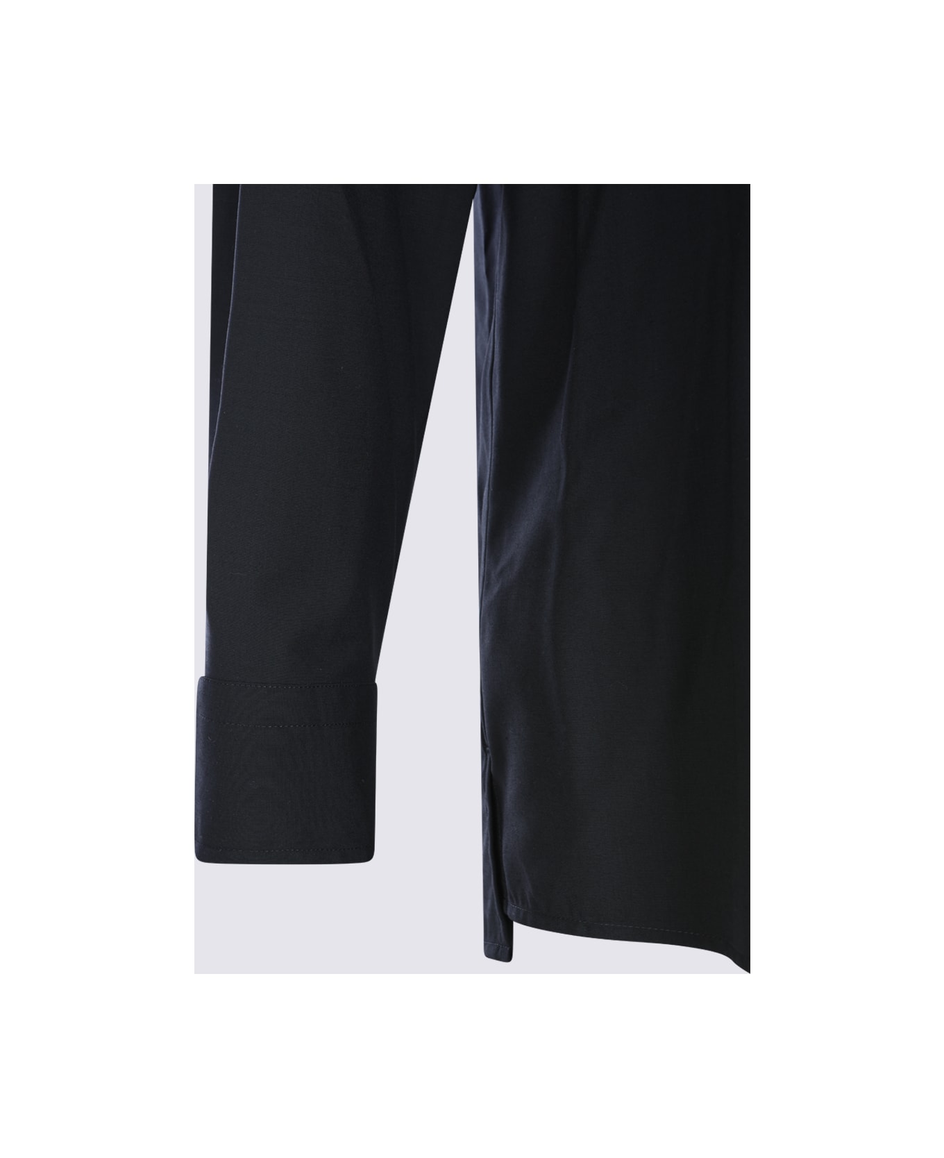 Bottega Veneta Black Wool Shirt - Black