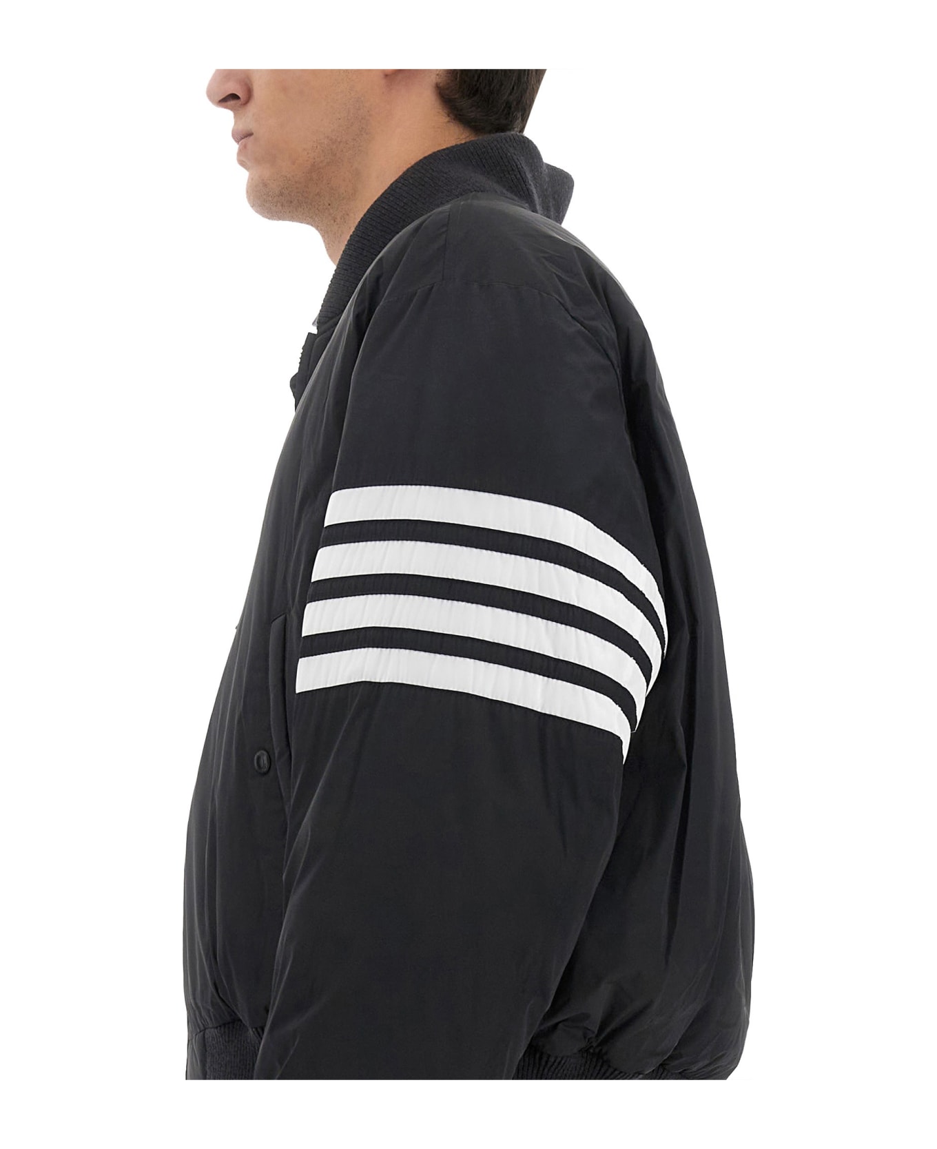 Thom Browne Oversize Jacket - Charcoal