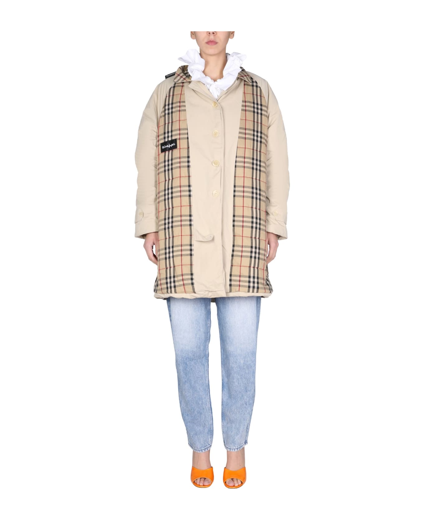 1/OFF Trench Remade Burberry - BEIGE