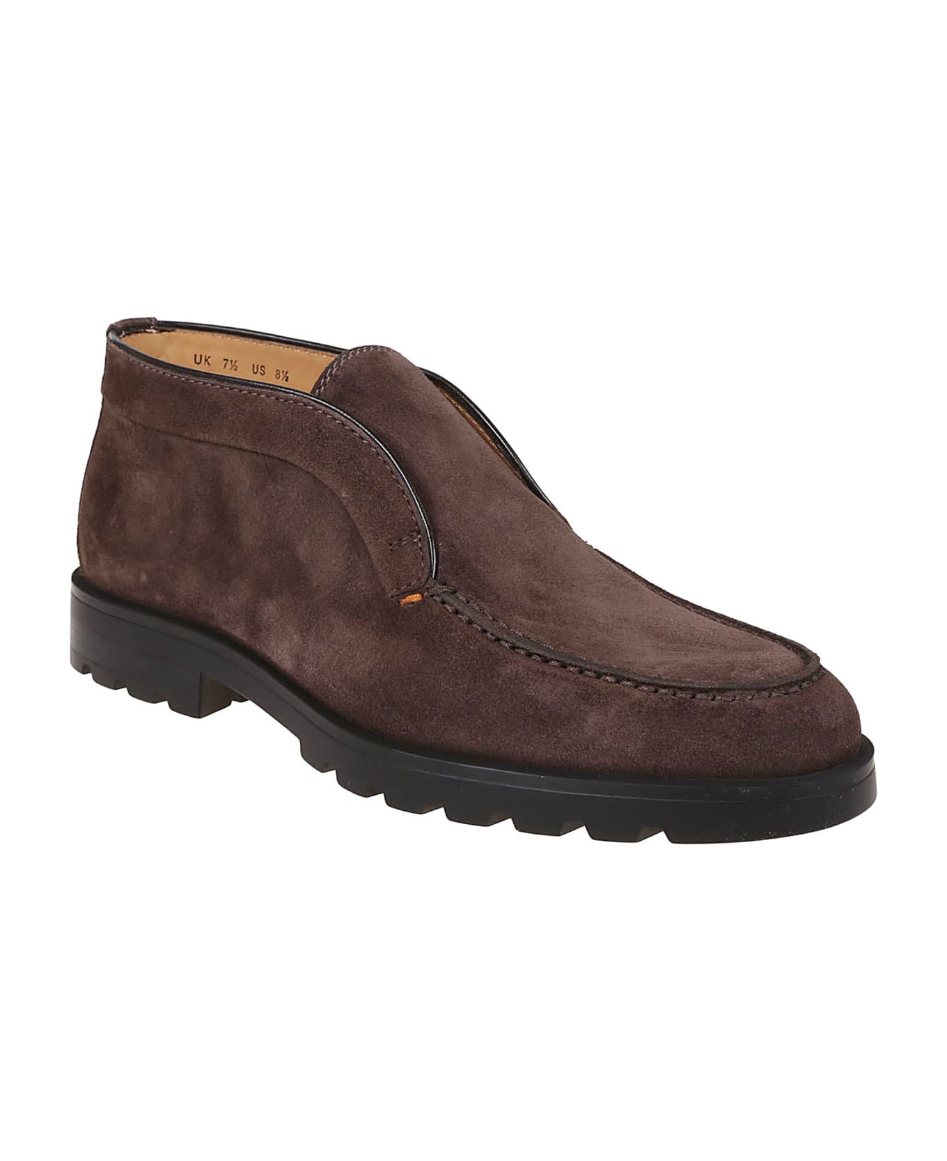 Santoni Rock Men Shoes - Dark Brown