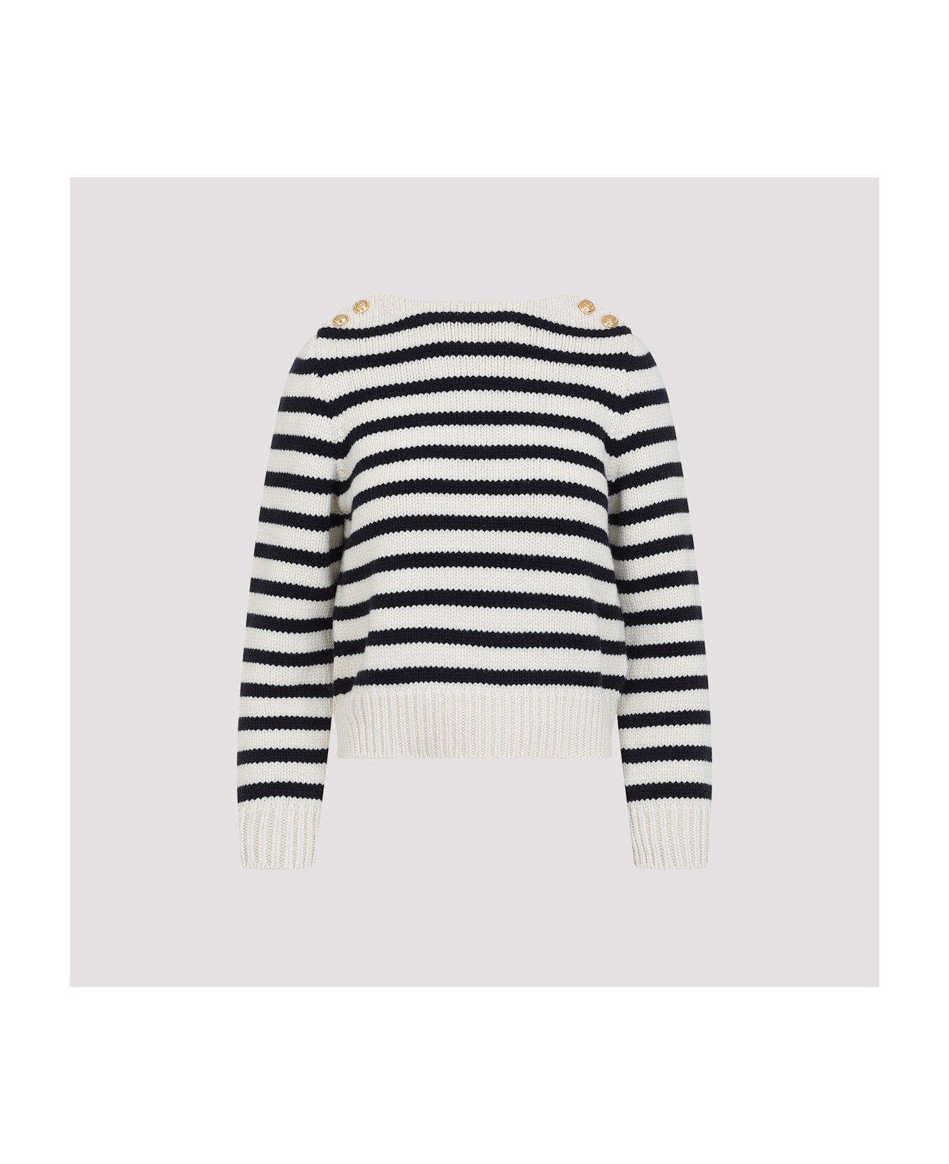 Celine Mariniere Pullover - Ma Off White Navy