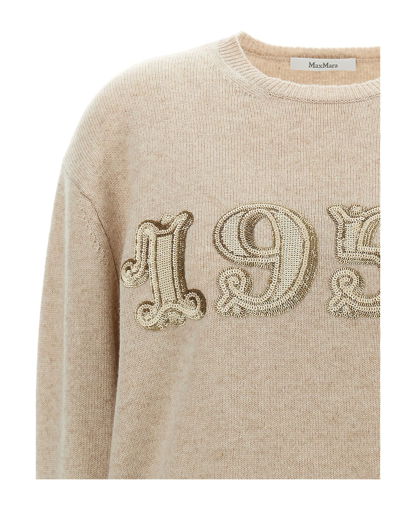 Max Mara 'plata' Sweater - Beige