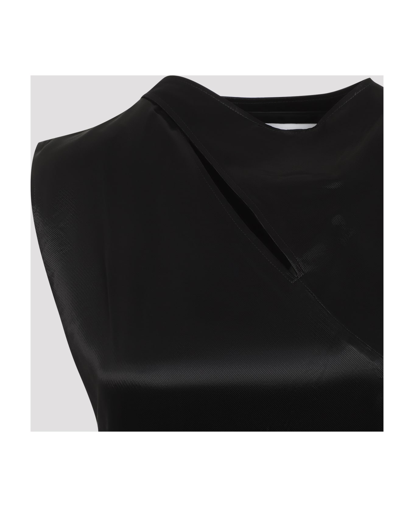 Jil Sander Dress In Black Polyamide Polyester - Black
