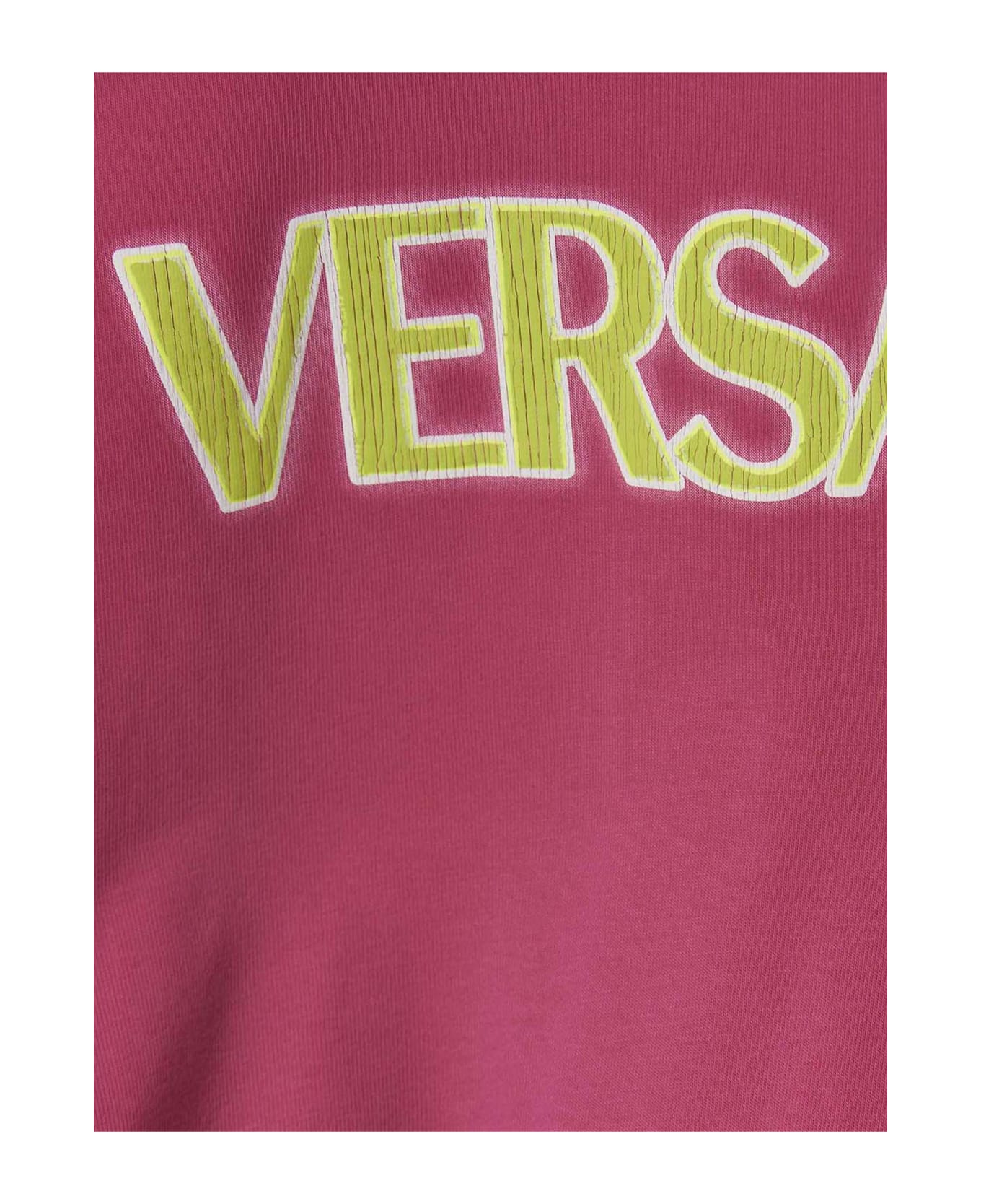 Versace Logo T-shirt - Fuchsia