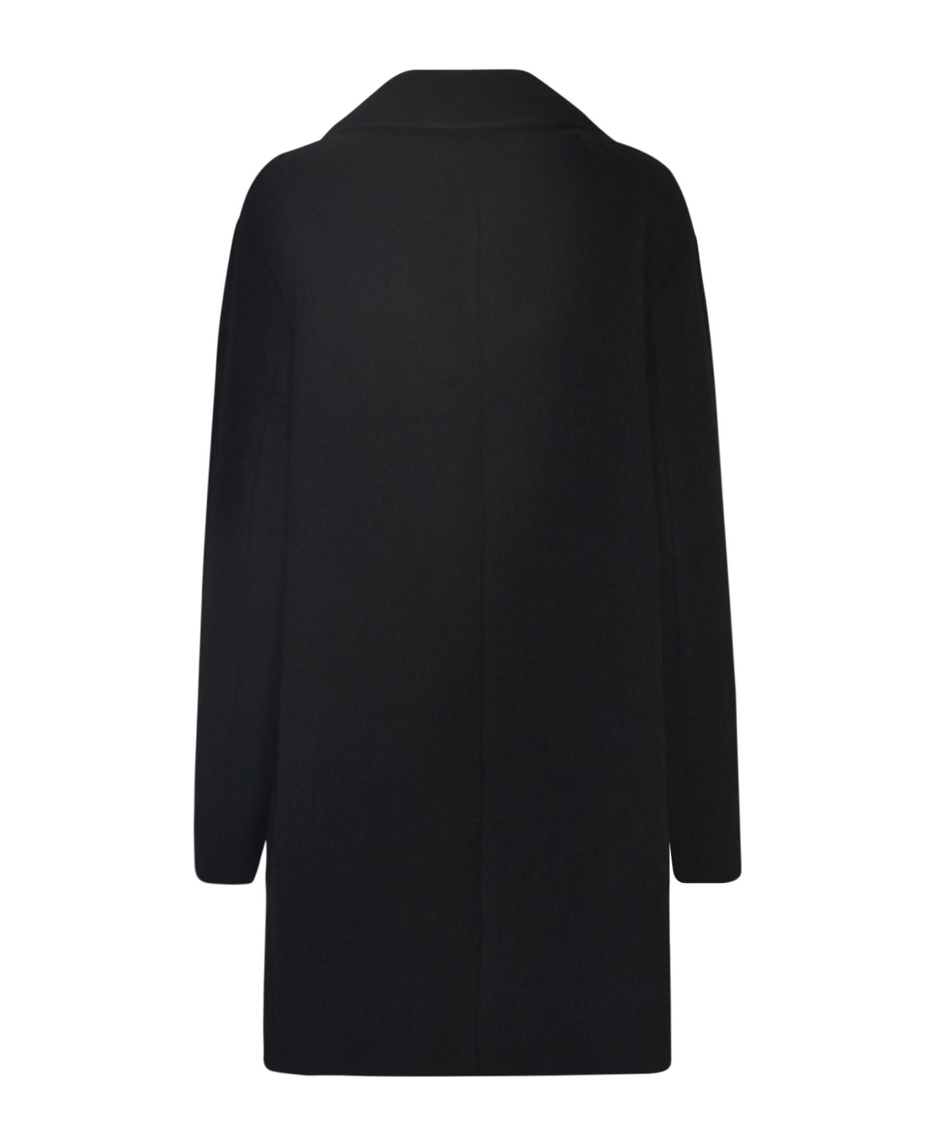 Jil Sander Concealed Wrap Coat - Black コート