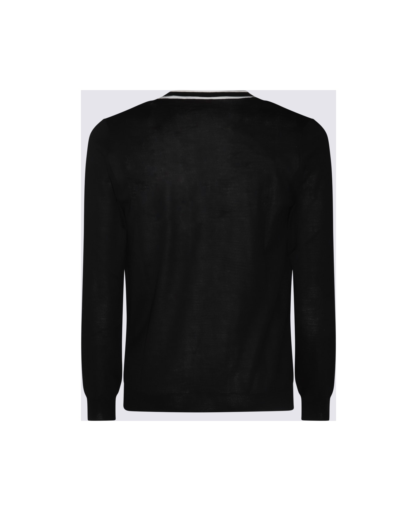 Valentino Wool Cardigan - Black