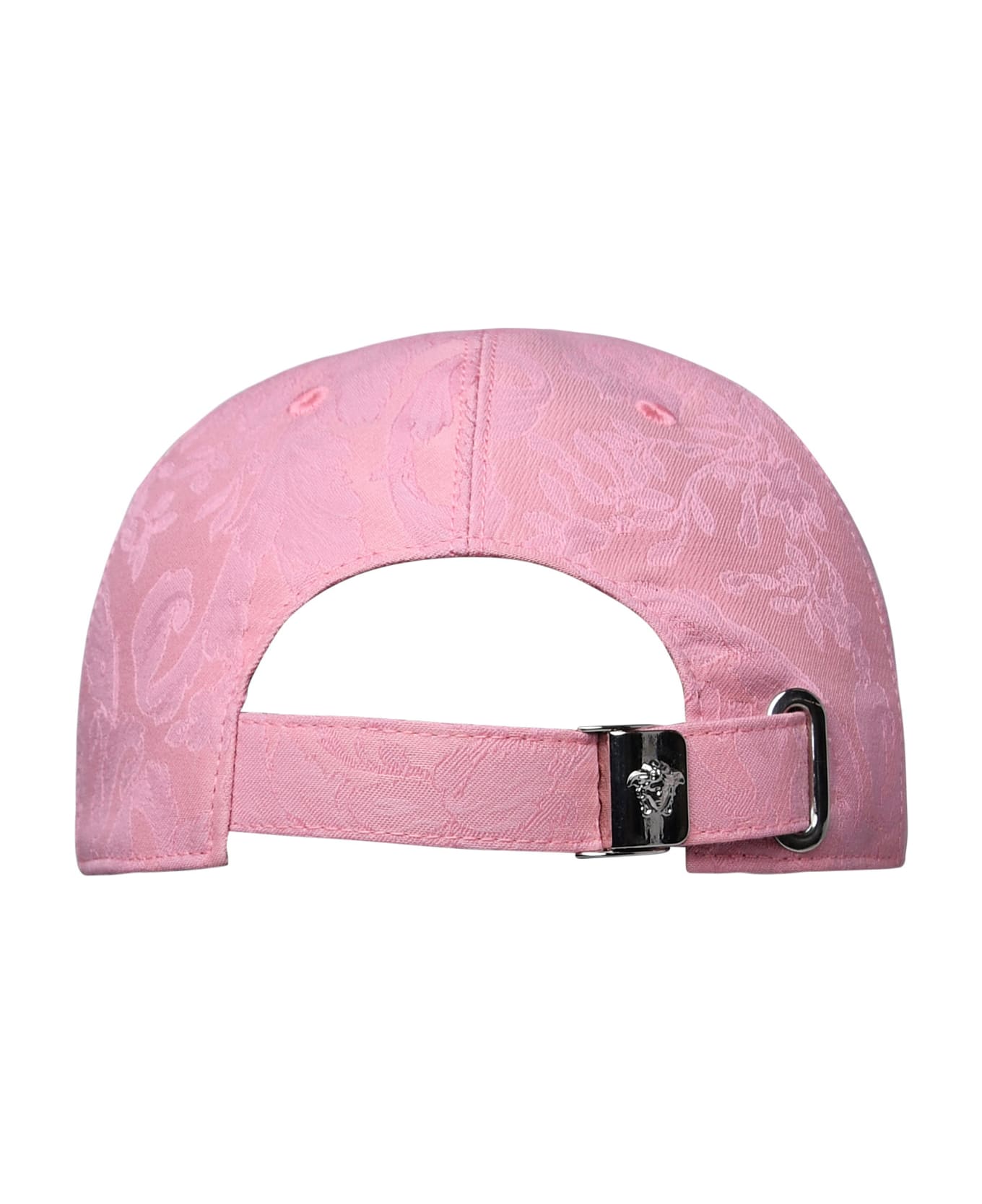 Versace Pink Cotton Hat - DENIM