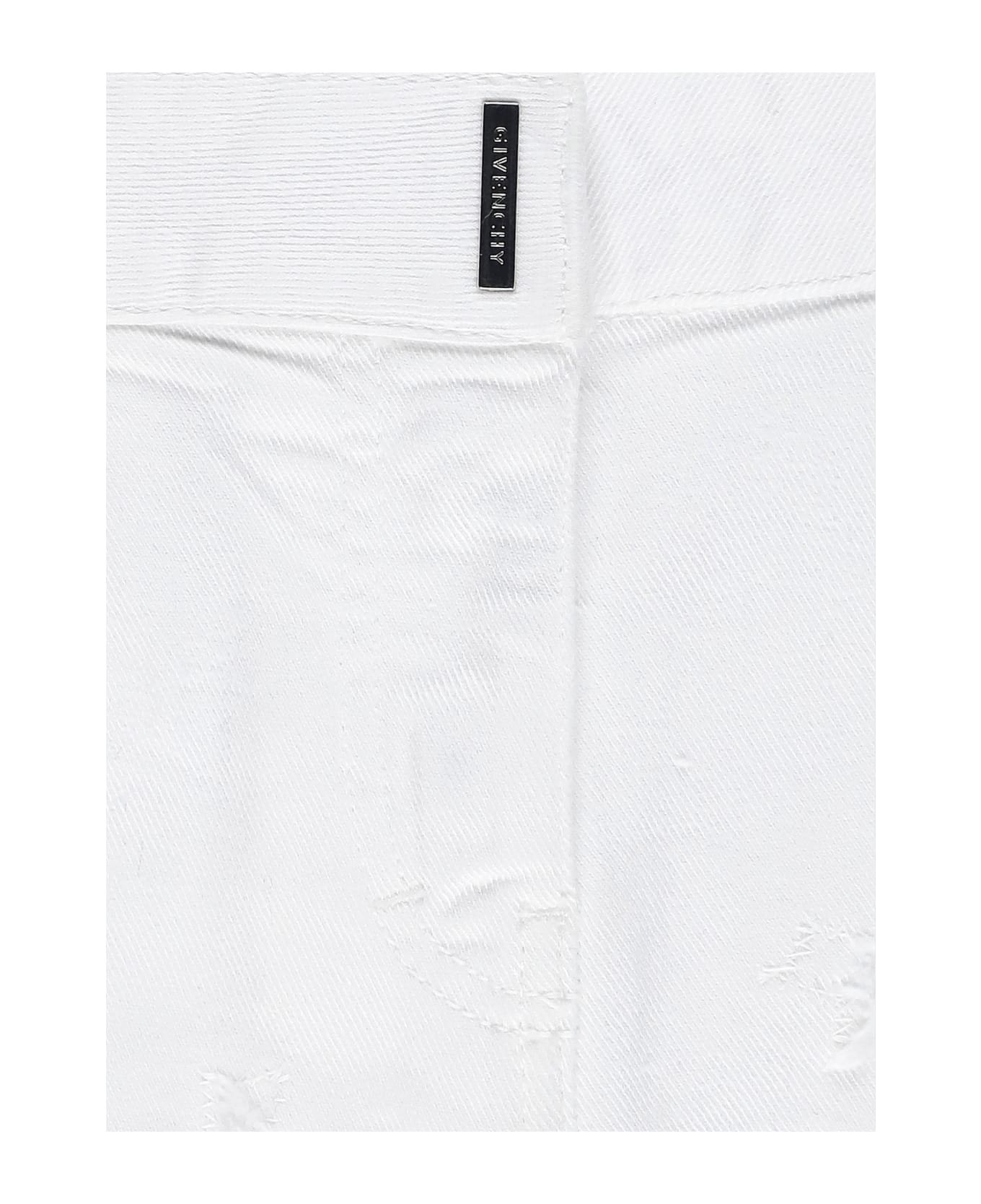 Givenchy Denim Shorts - White ボトムス