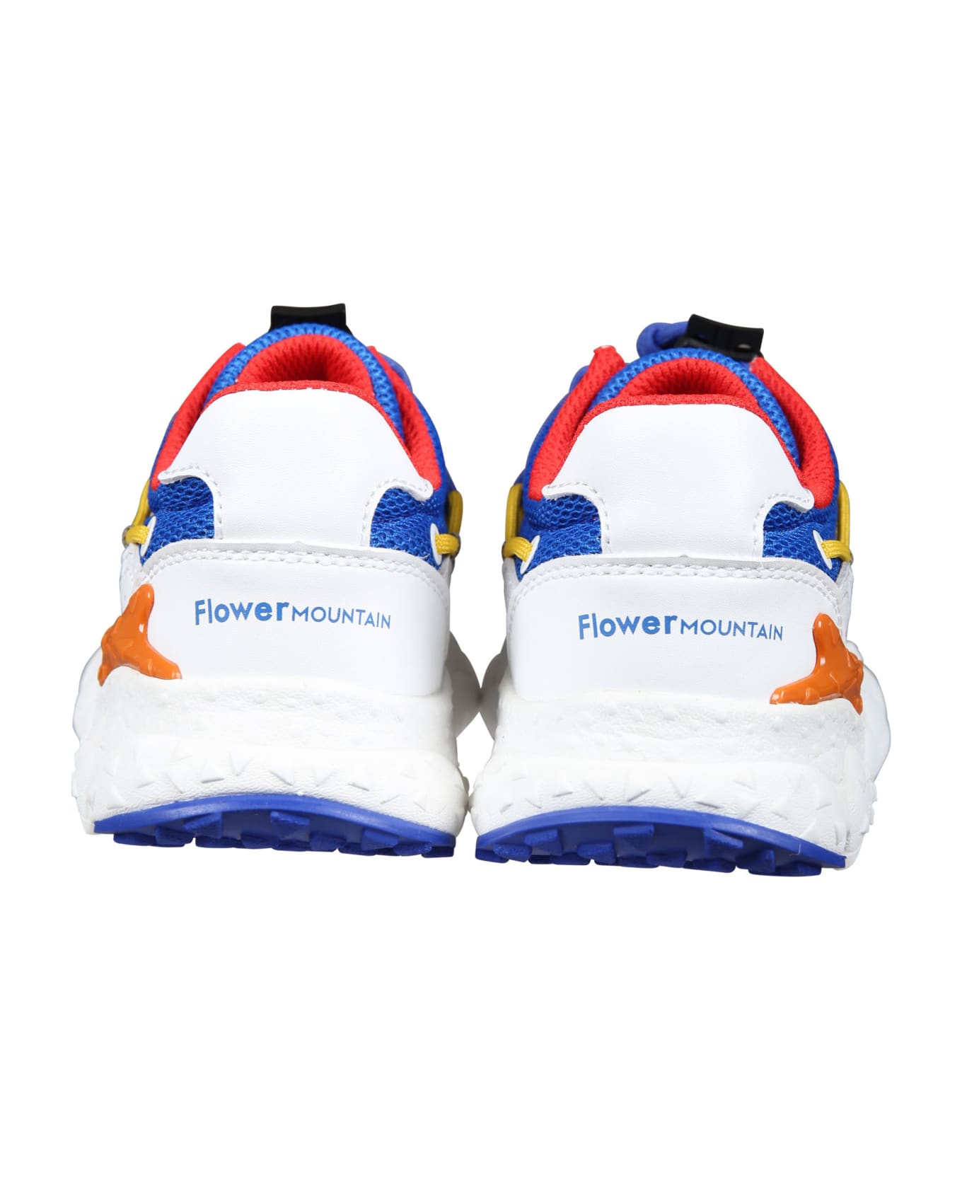 Flower Mountain Blue Raikiri Sneakers For Boy With Logo - Blue