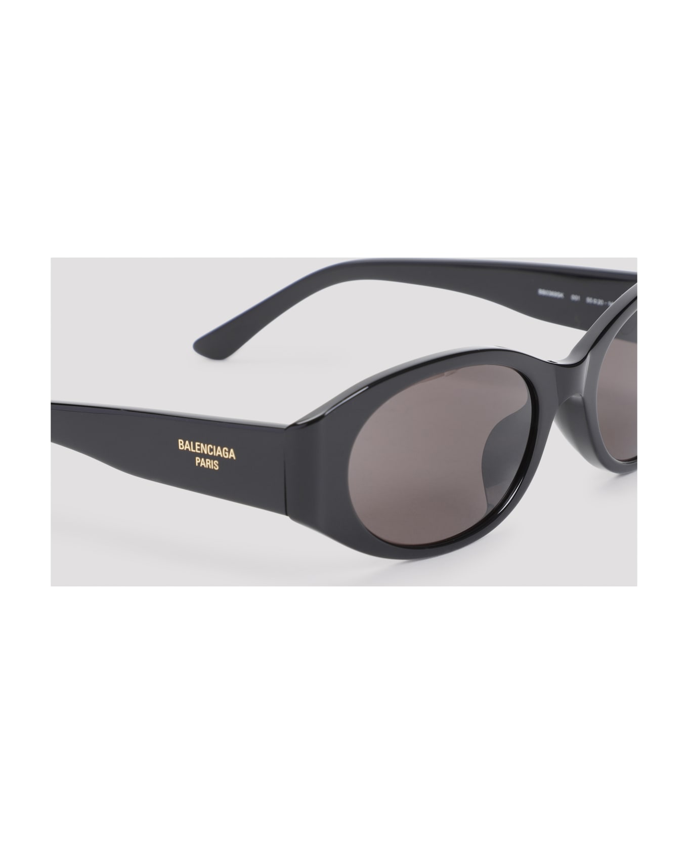 Balenciaga Tuesday Round Af Sunglasses - Black