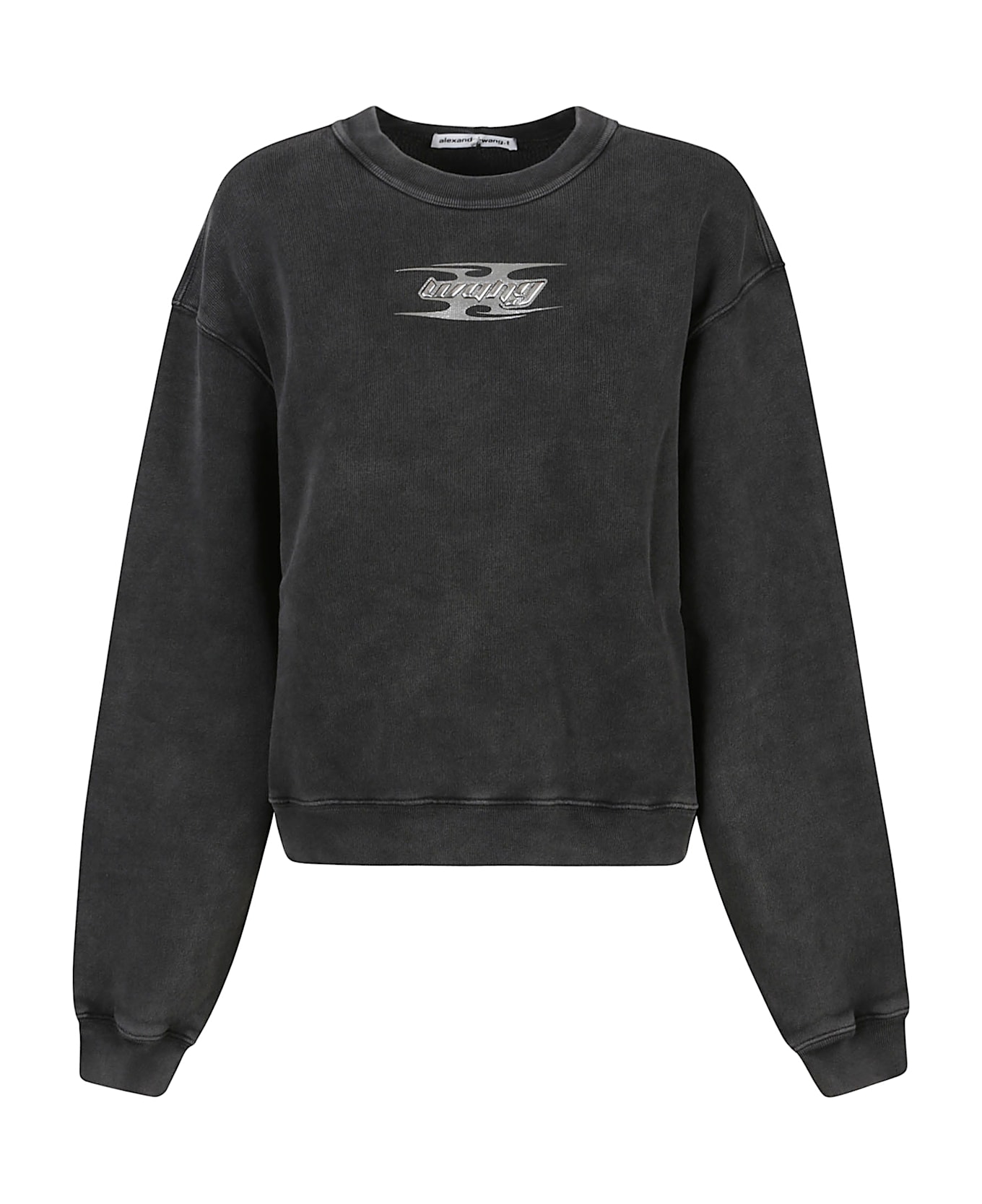 T by Alexander Wang Blade Logo Sweatshirt - A Washed Cedar