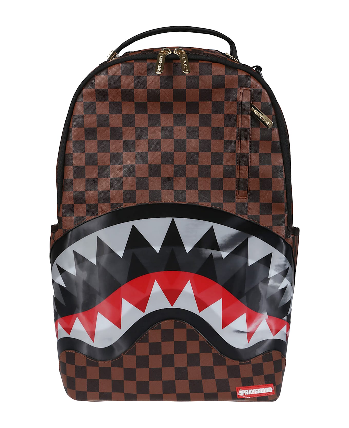 Sprayground Sharks In Paris Lenticular Chomp Backpack - Marrone