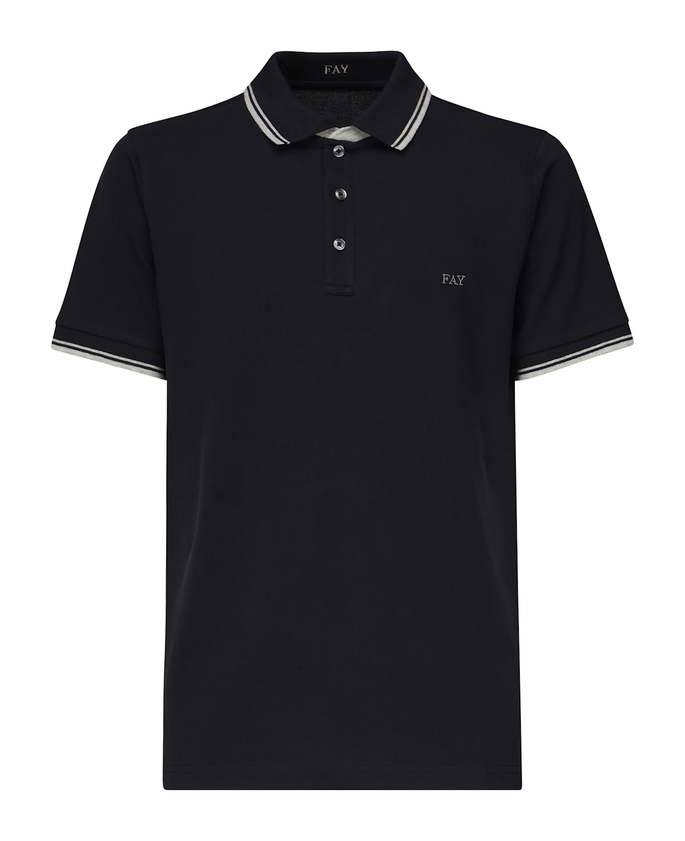 Fay Polo Shirt - Black