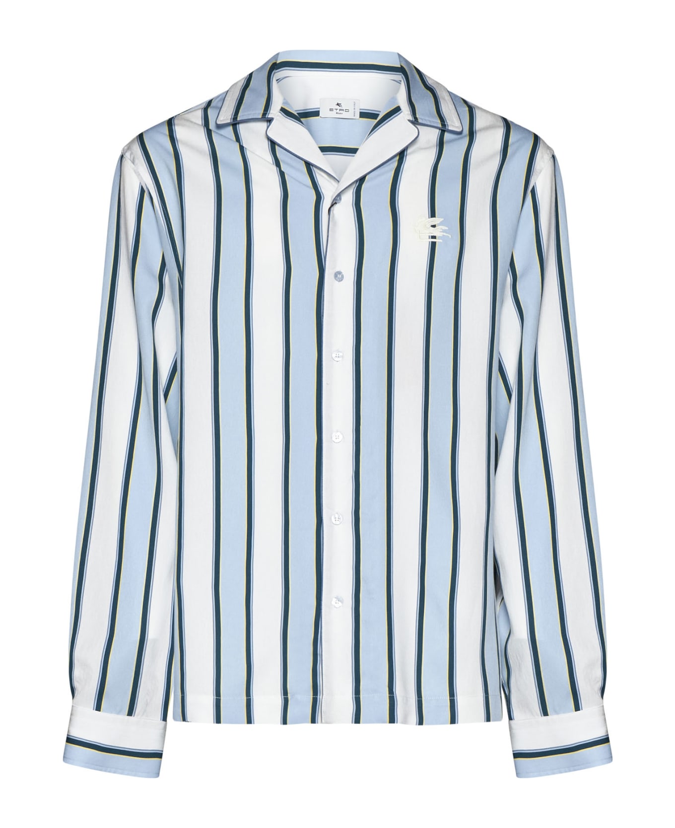 Etro Striped Viscose-blend Shirt - Rigato