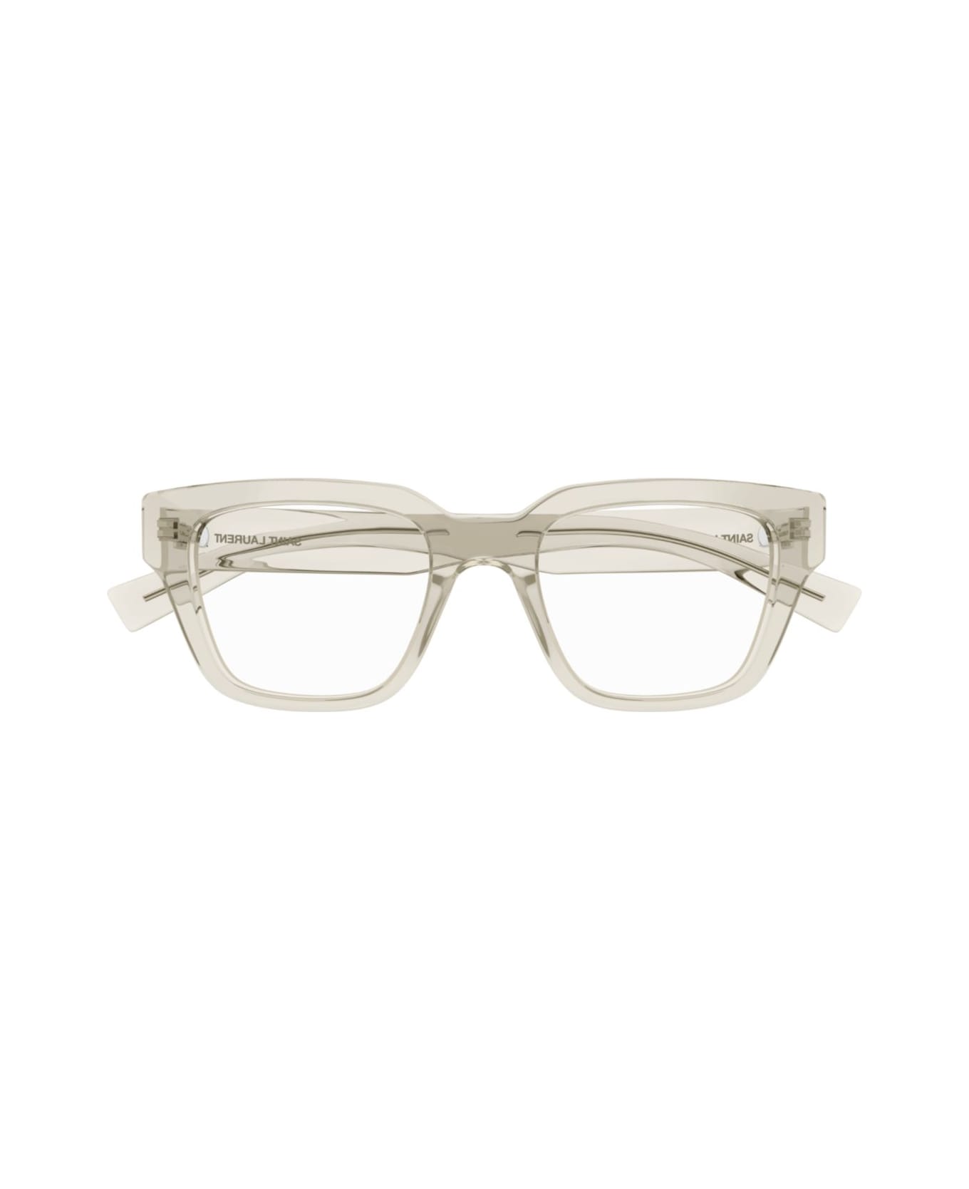 Saint Laurent Eyewear Sl 804004-beige-beige-transparent - 004-BEIGE-BEIGE-TRANSPARENT