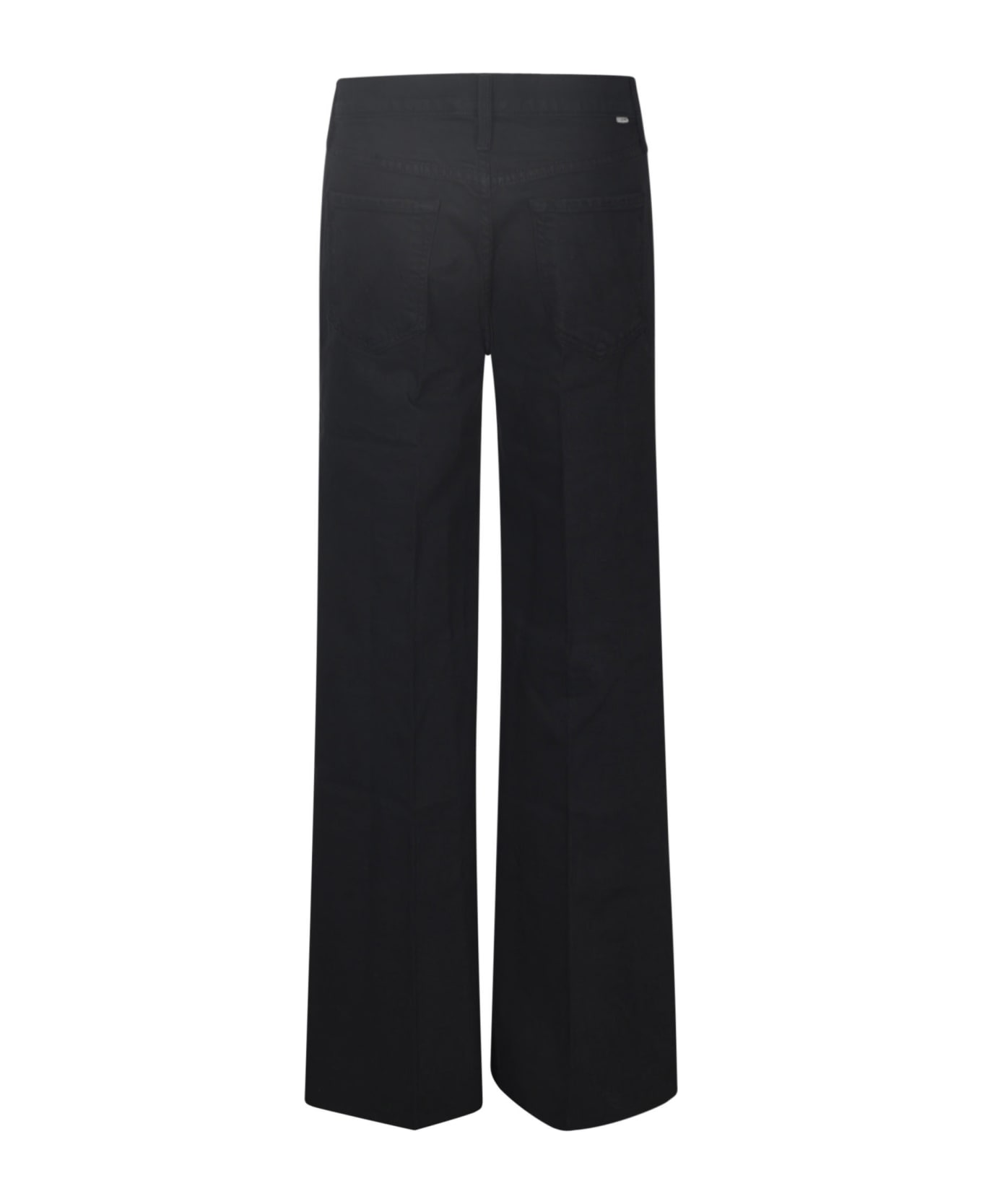 Mother Straight Jeans - Black