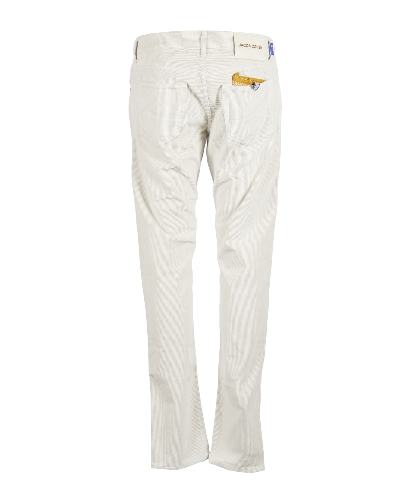 Jacob Cohen Slim Ribbed Trousers By