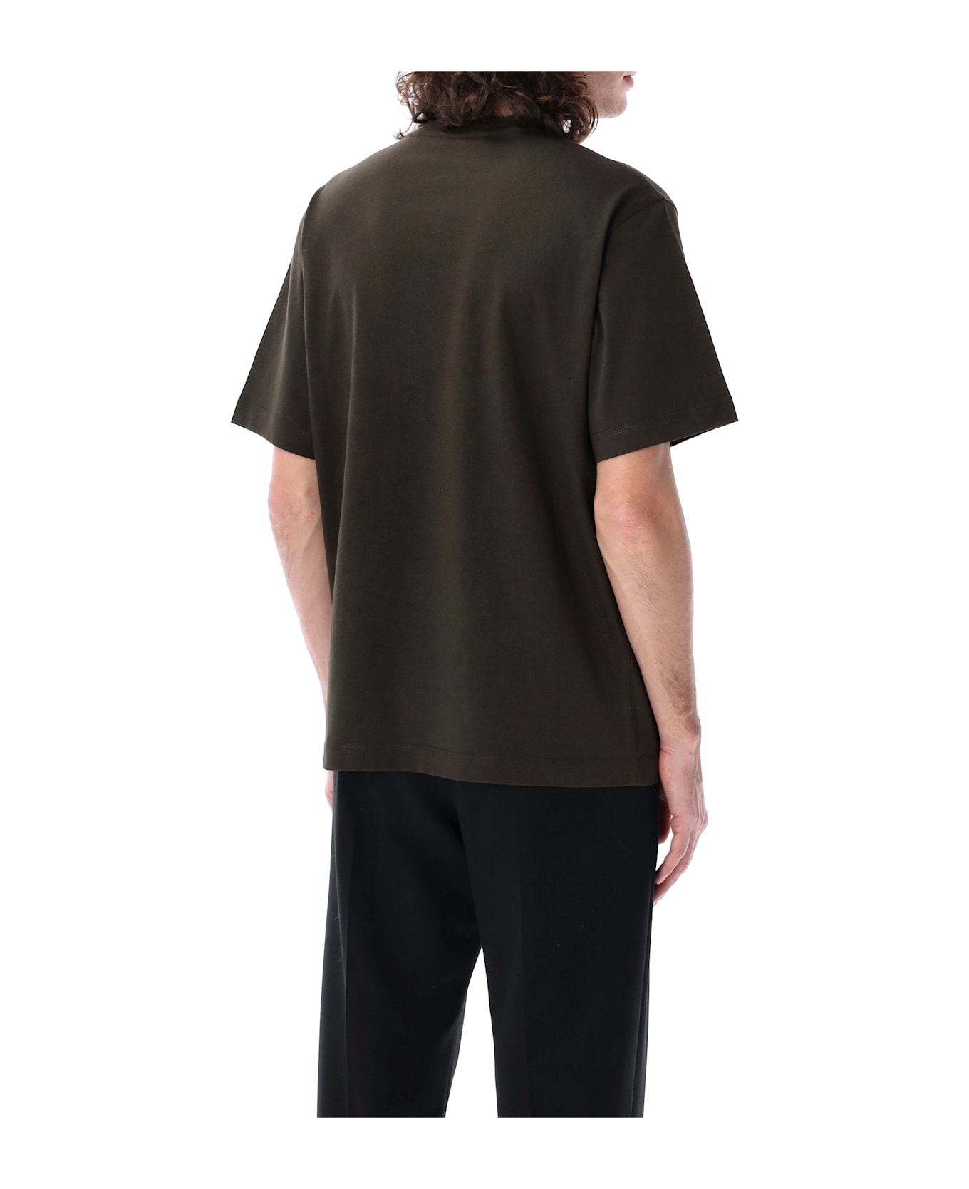 Burberry London Ekd Cotton T-shirt - OIL