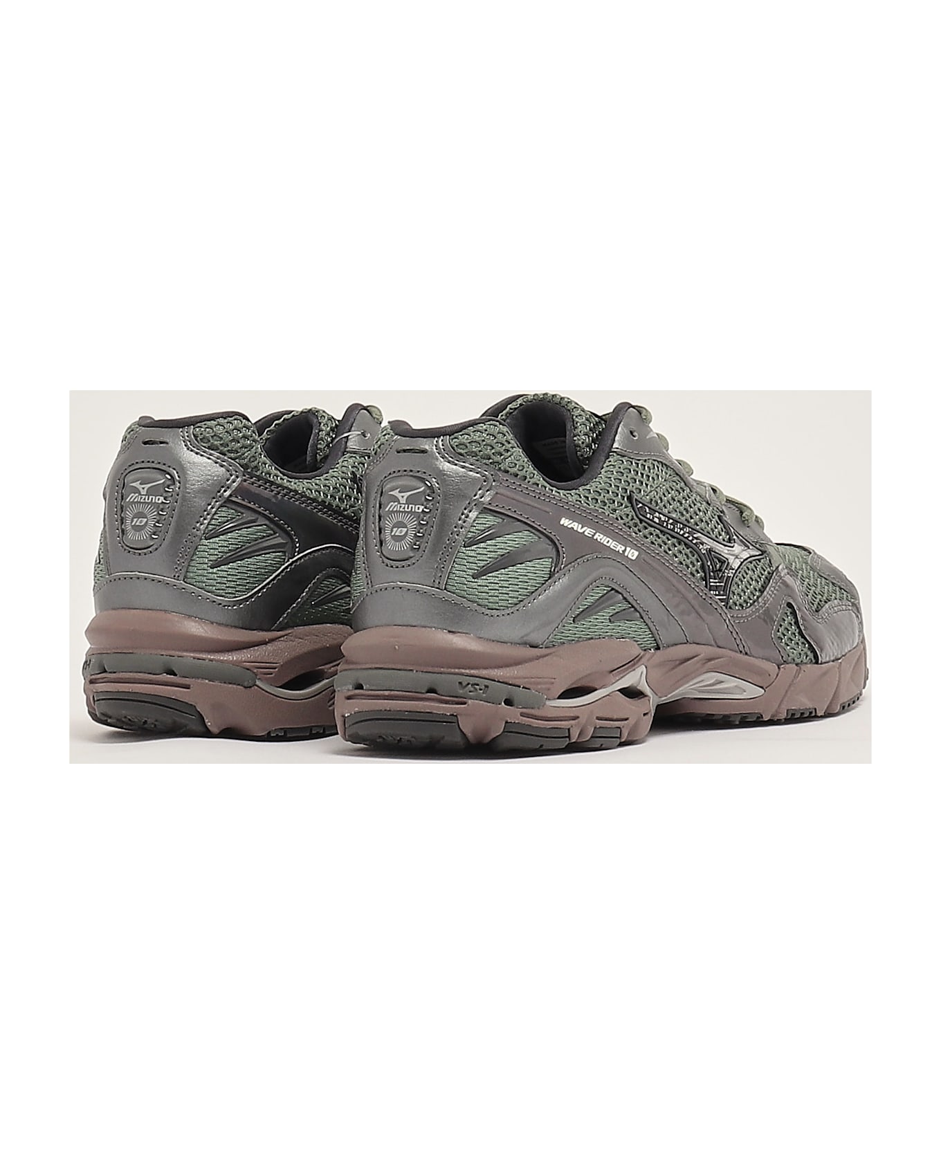 Mizuno Wave Rider 10 S Sneaker - AGAVE-FANGO-IRON