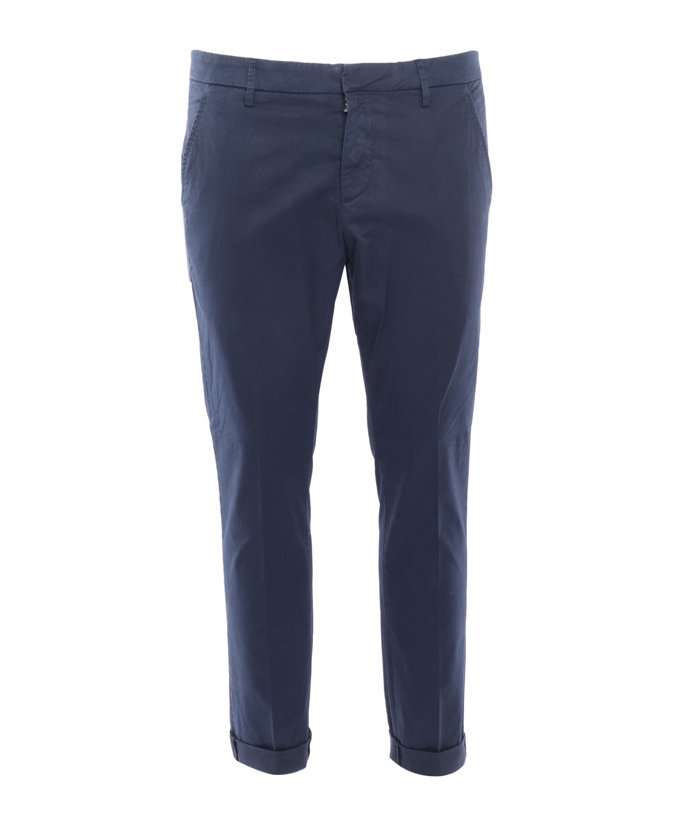 Dondup Blue Chino Trousers - BLUE ボトムス