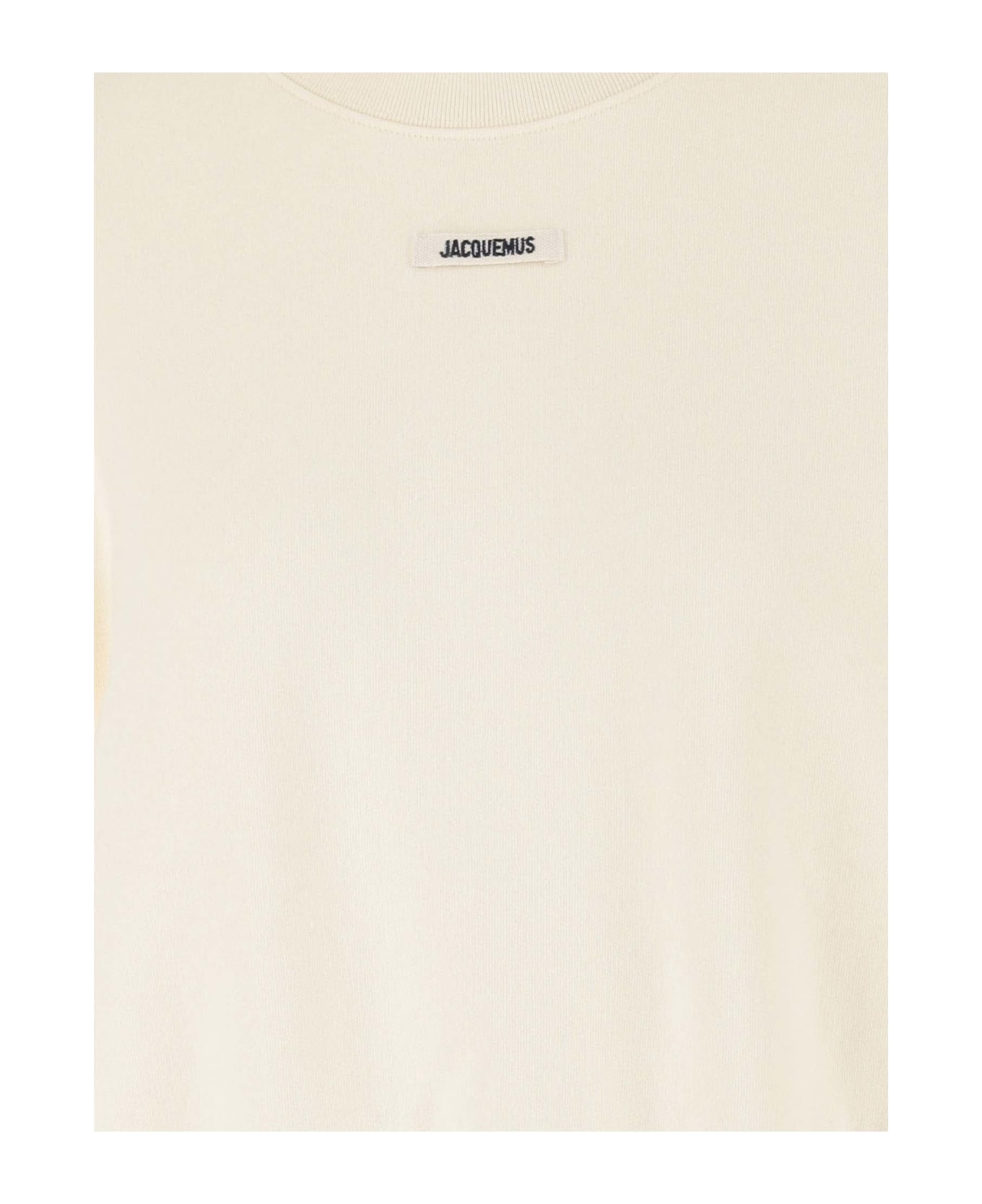 Jacquemus Gros Grain Cotton Sweatshirt - Light beige フリース