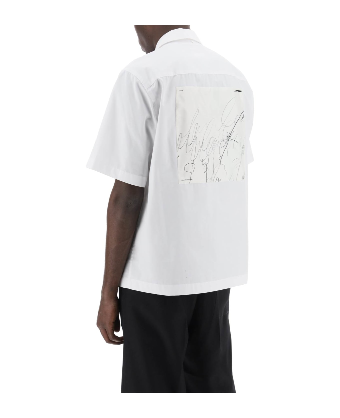 OAMC Kurt Bowling Shirt - WHITE (White)