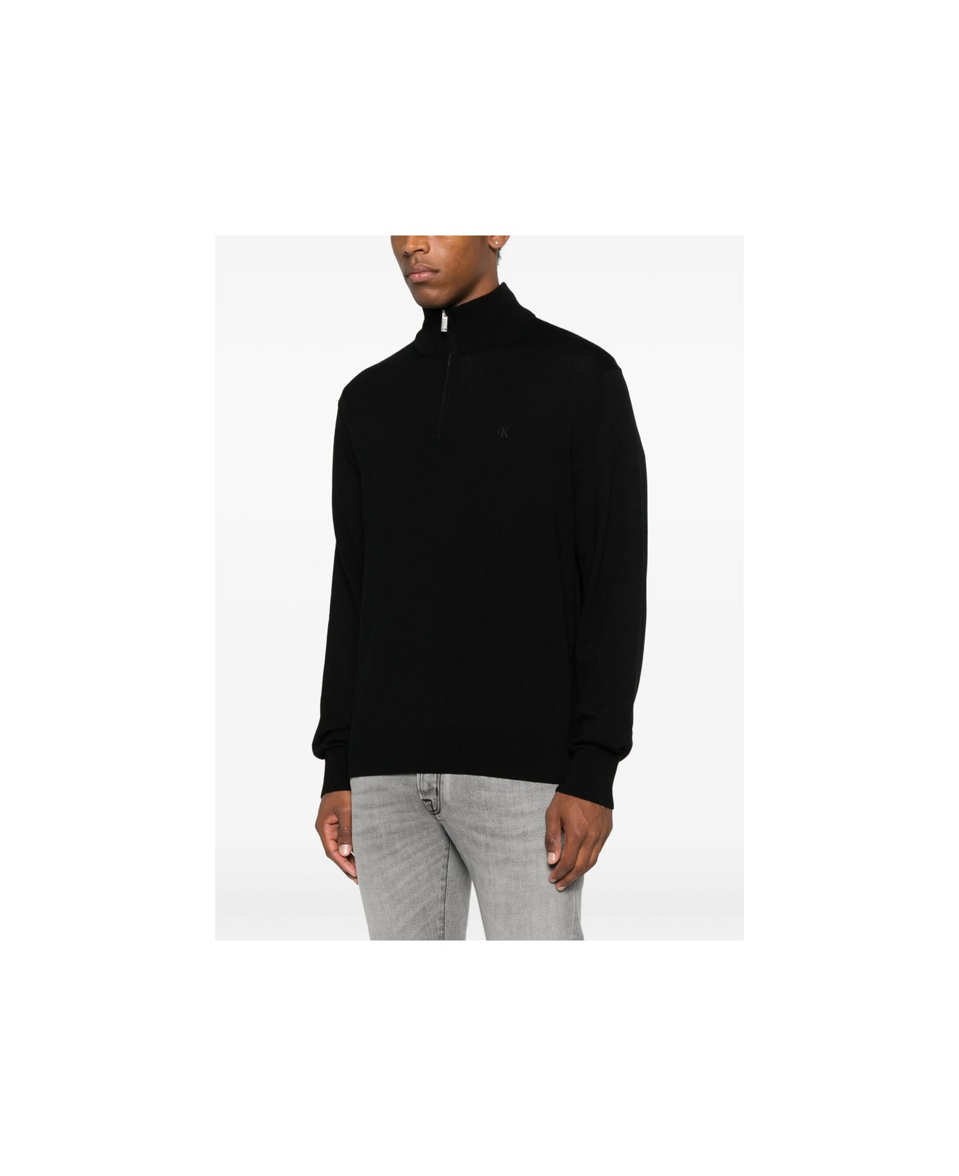 Calvin Klein Sweater - BLACK ニットウェア