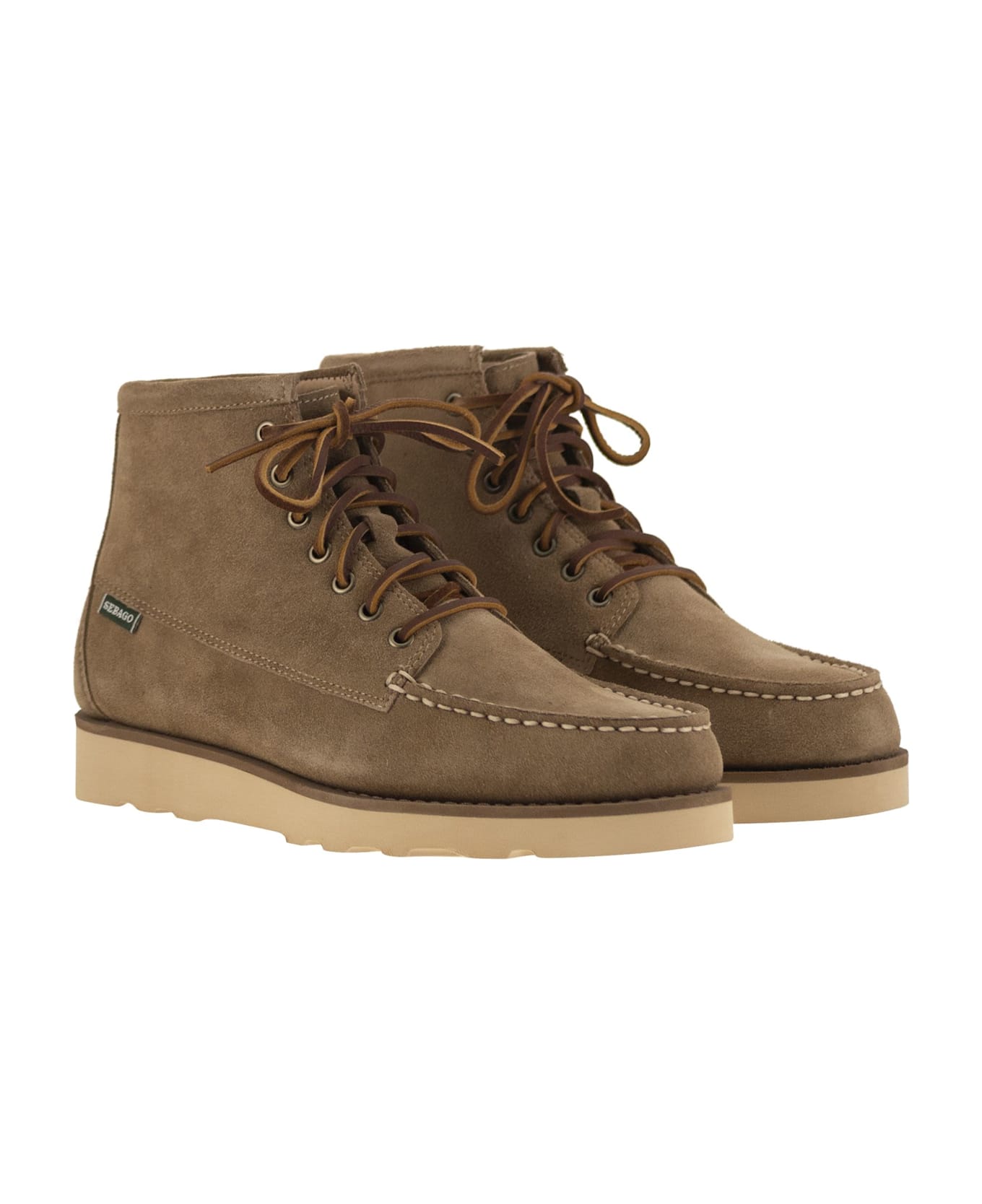 Sebago Tala - Suede Ankle Boots - Tobacco