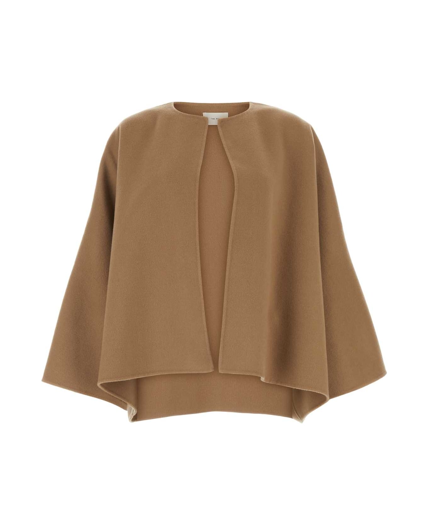 The Row Camel Cashmere Fidele Jacket - CAMEL