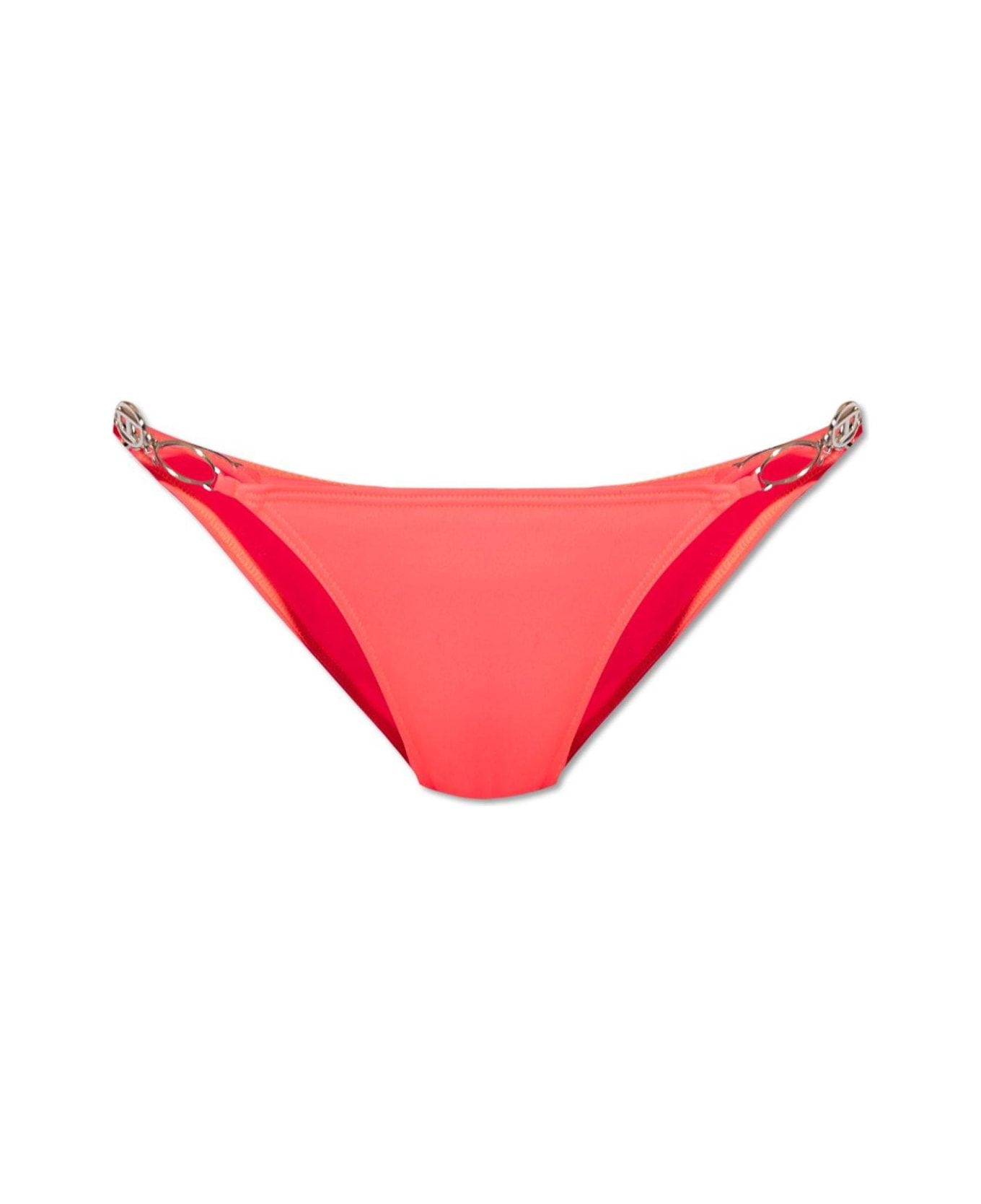 Diesel Bfpn-irina Oval-d Plaque Bikini Briefs