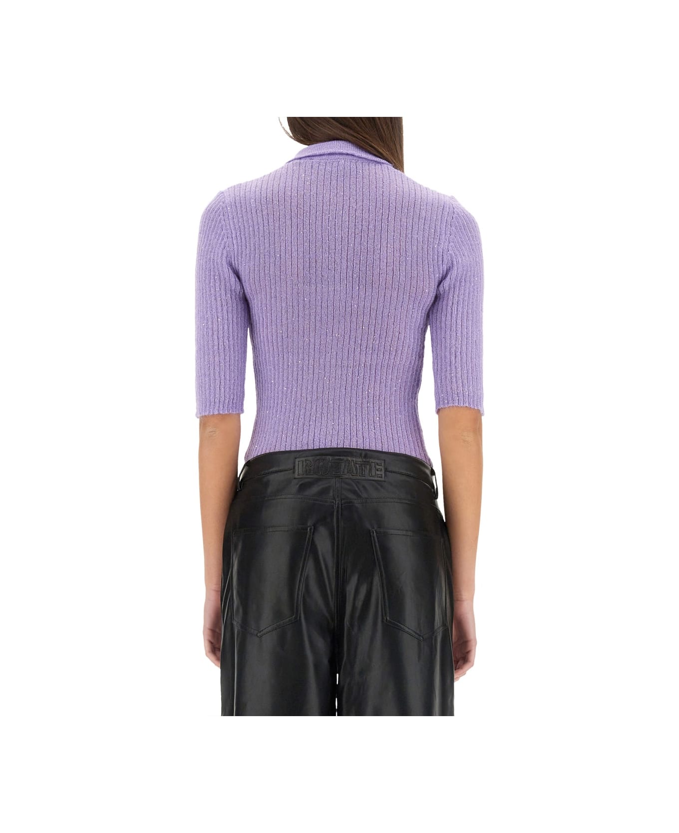 Rotate by Birger Christensen Mohair Sweater - LILAC