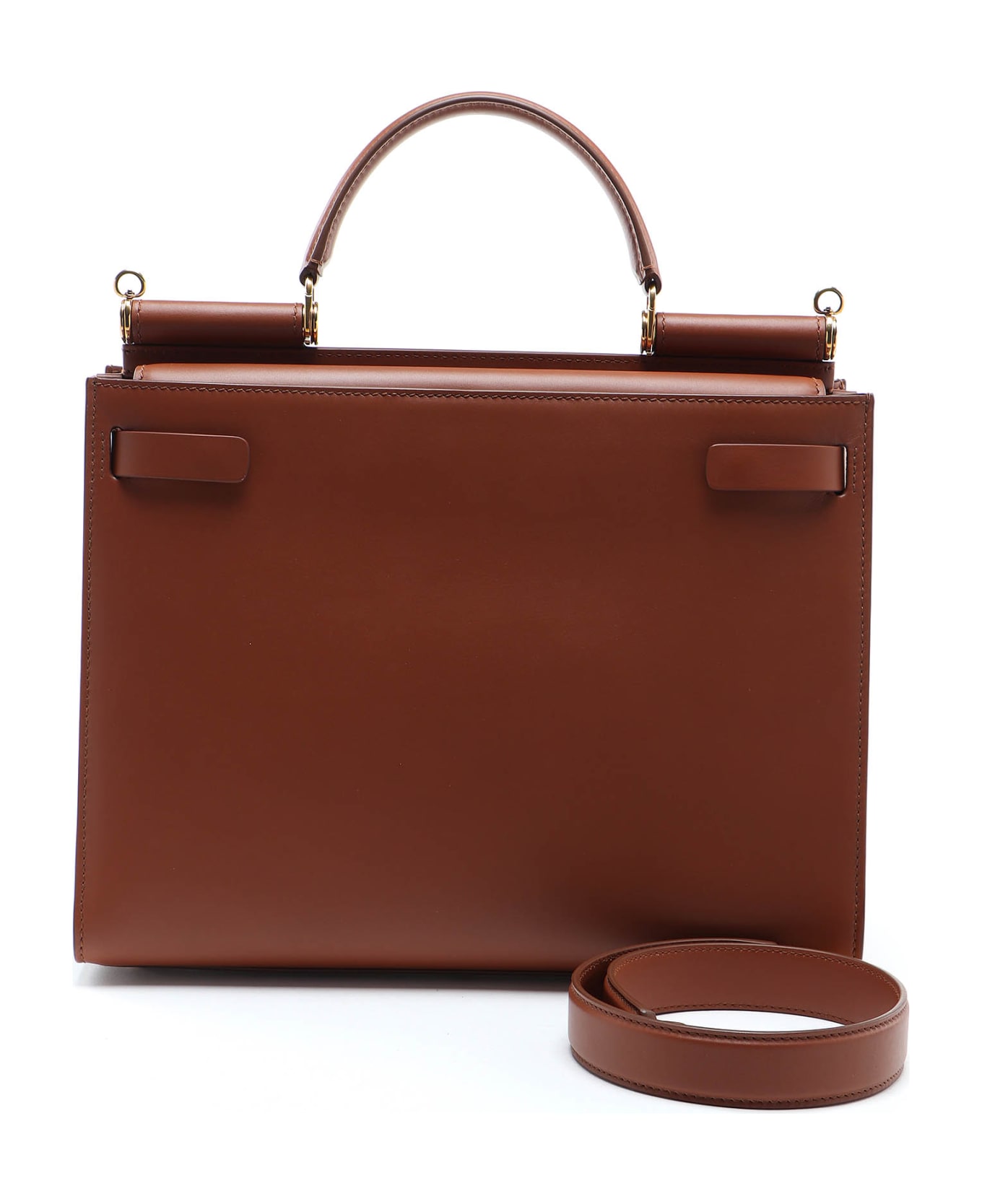 Dolce 
Gabbana Large Sicily 62 Bag - Deserto