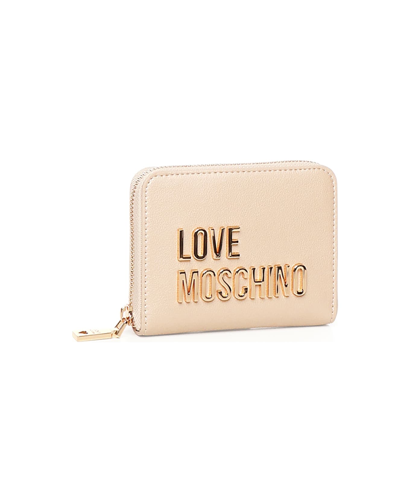 Love Moschino Small Zip Around Wallet - Pink