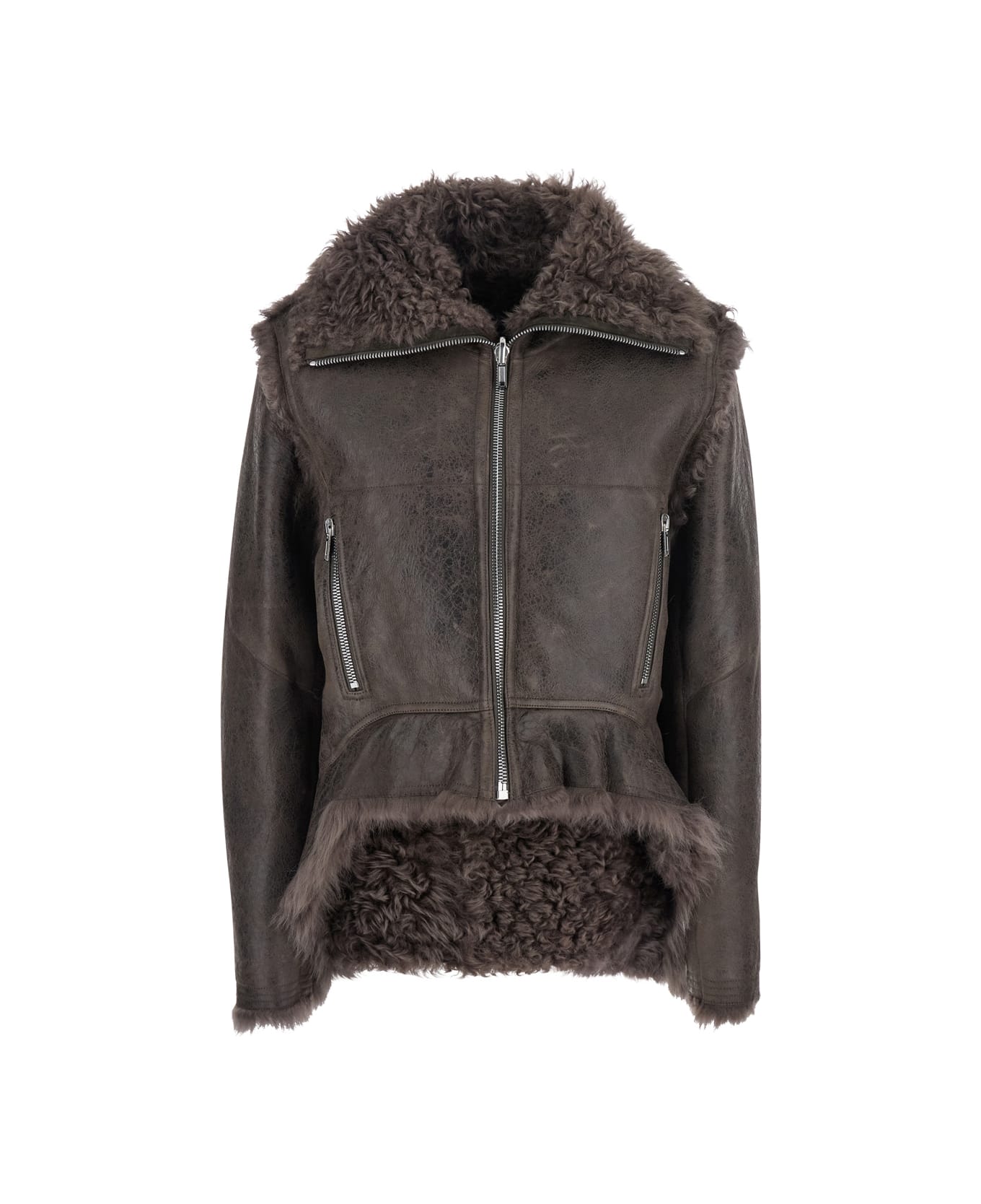 Rick Owens Exploder Shearling Jacket