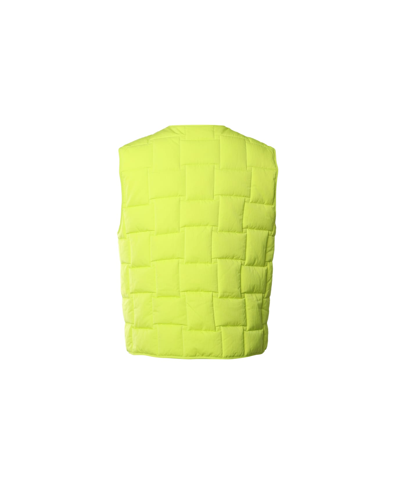 Bottega Veneta Technical Nylon Vest With All-over Woven Pattern