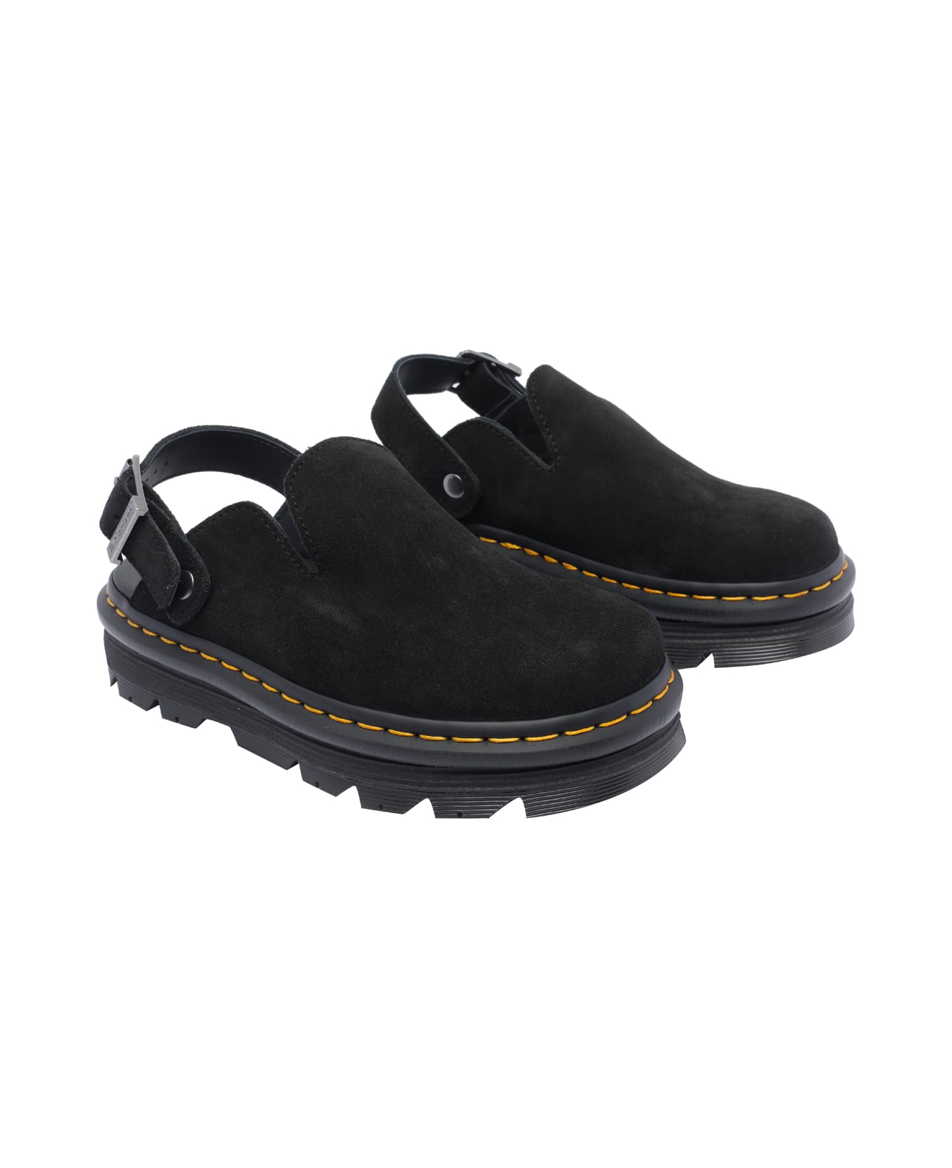 Dr. Martens Zebzag Mules - Black