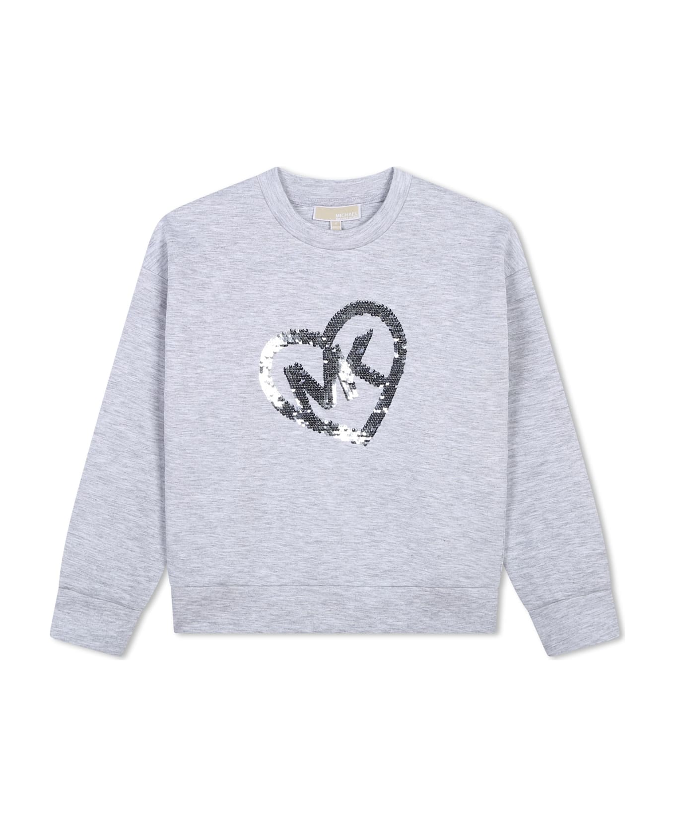 Michael Kors Crewneck Sweatshirt With Sequins - Gray