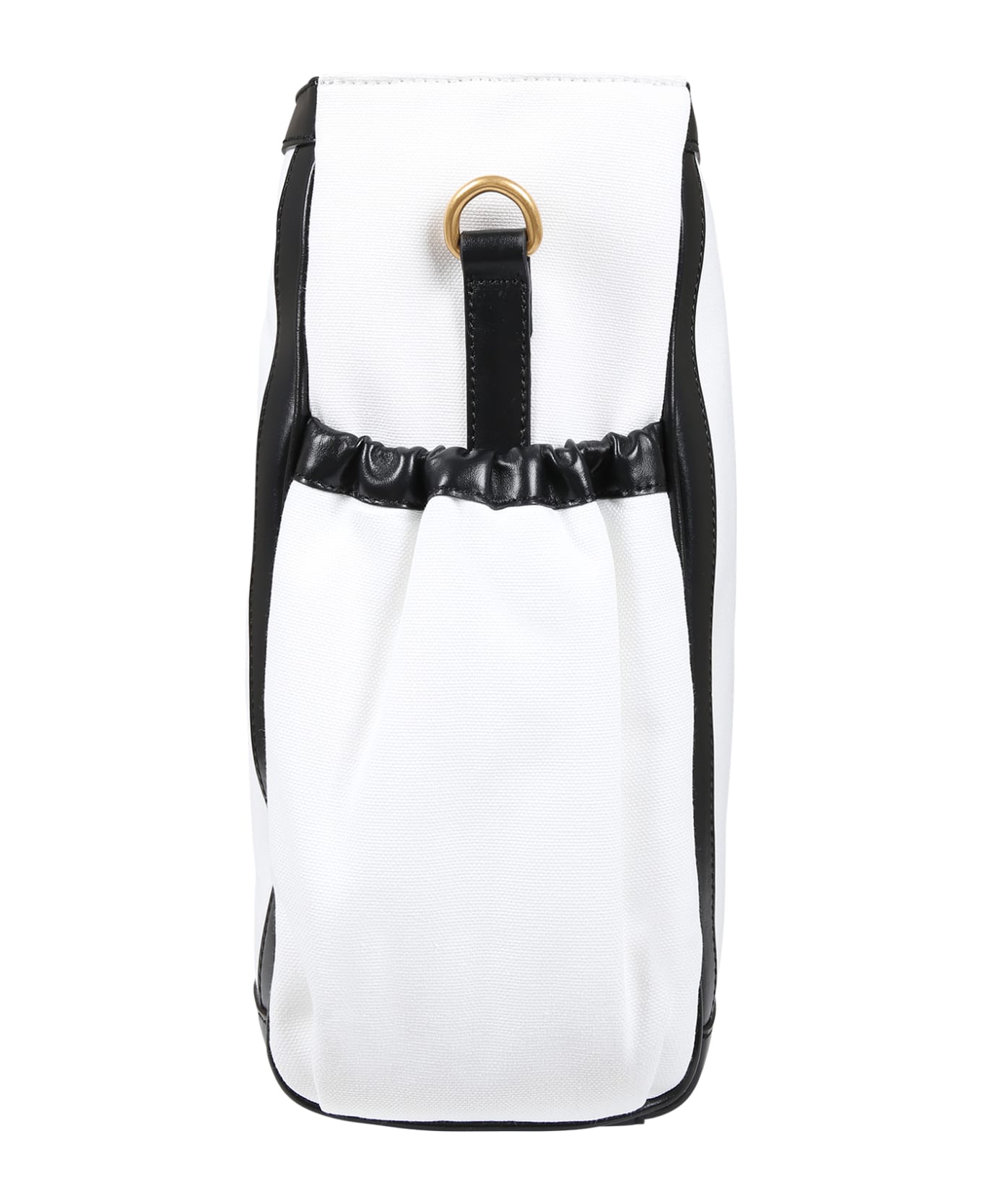 Balmain White Mommy Bag For Babies With Logo - White