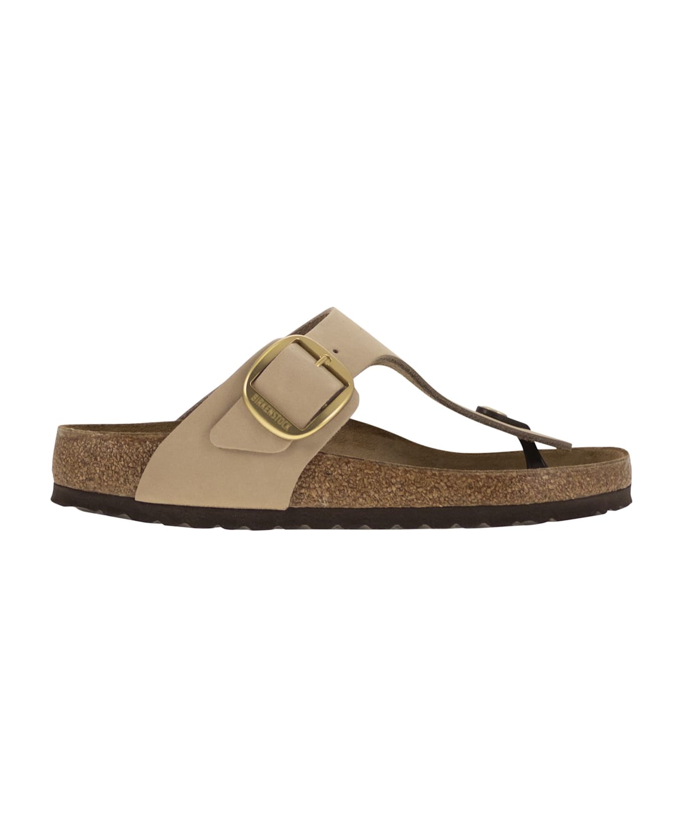 Birkenstock Gizeh Big Buckle - Flip-flops With Buckle - Sand