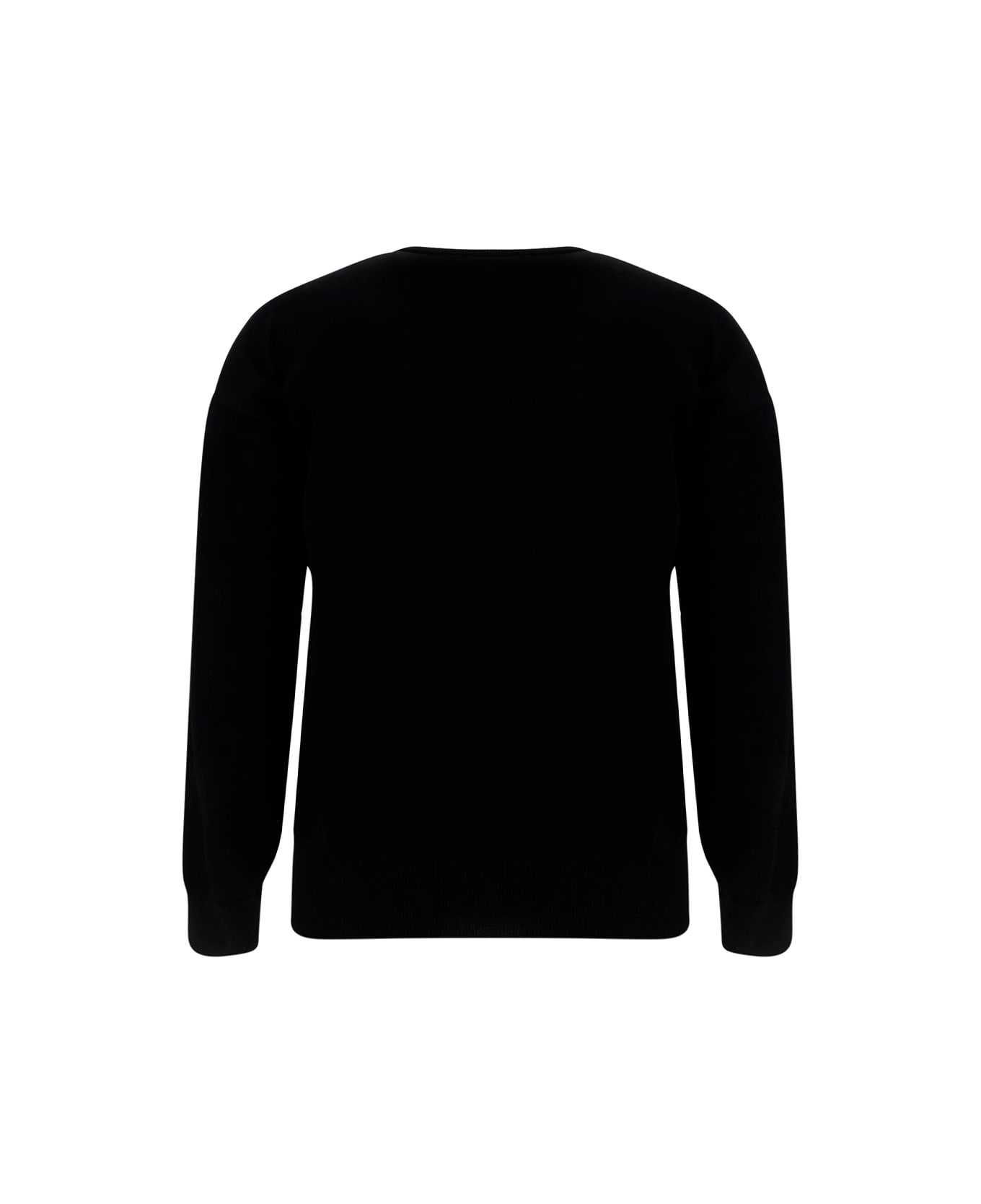 Marcelo Burlon Boxy Sweater - BLACK