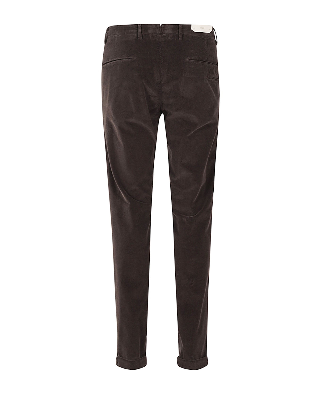 Briglia 1949 Pant Ventre Piatto Velluto - Moro